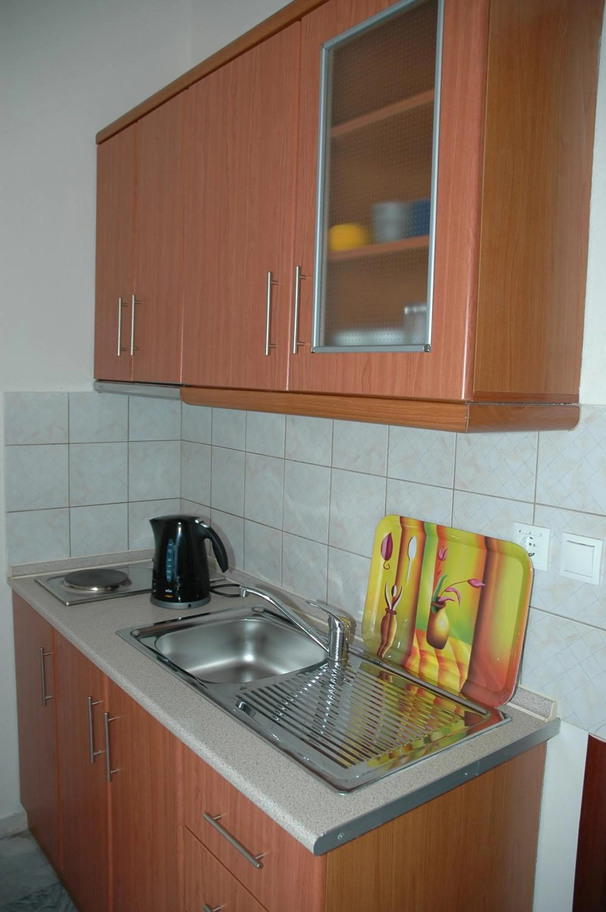Kitchen or kitchenette in Frideriki Apartments