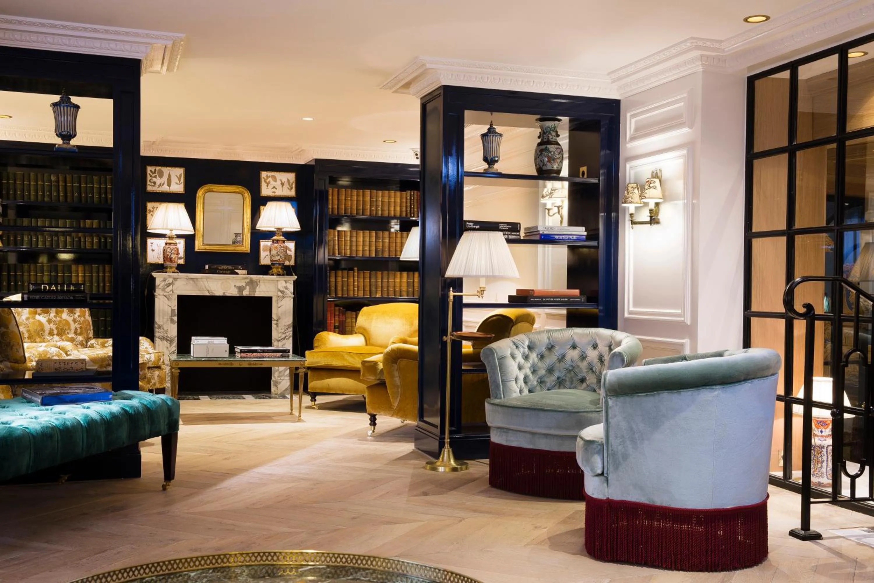 Lobby or reception in Relais Christine