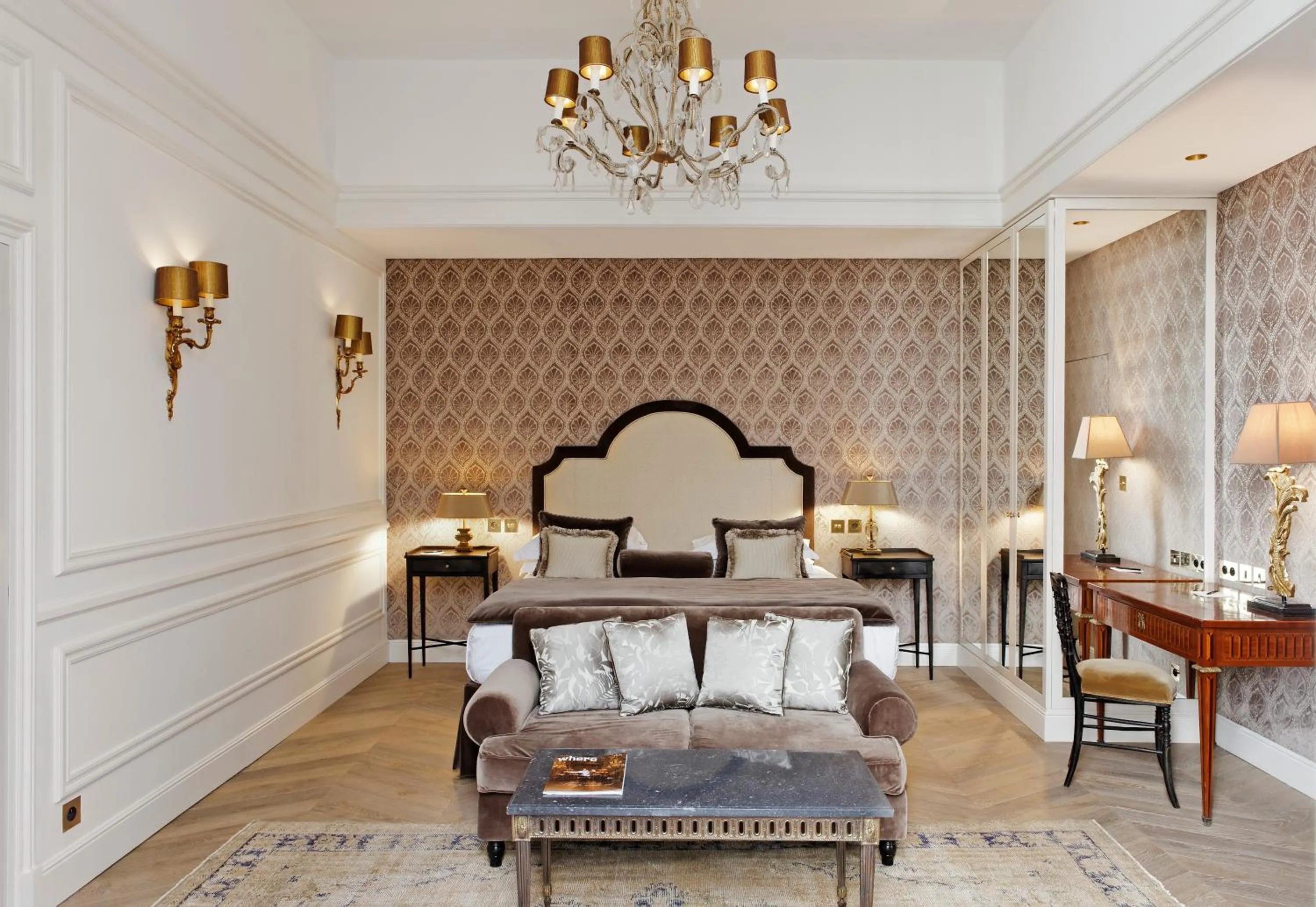 Bed in Relais Christine