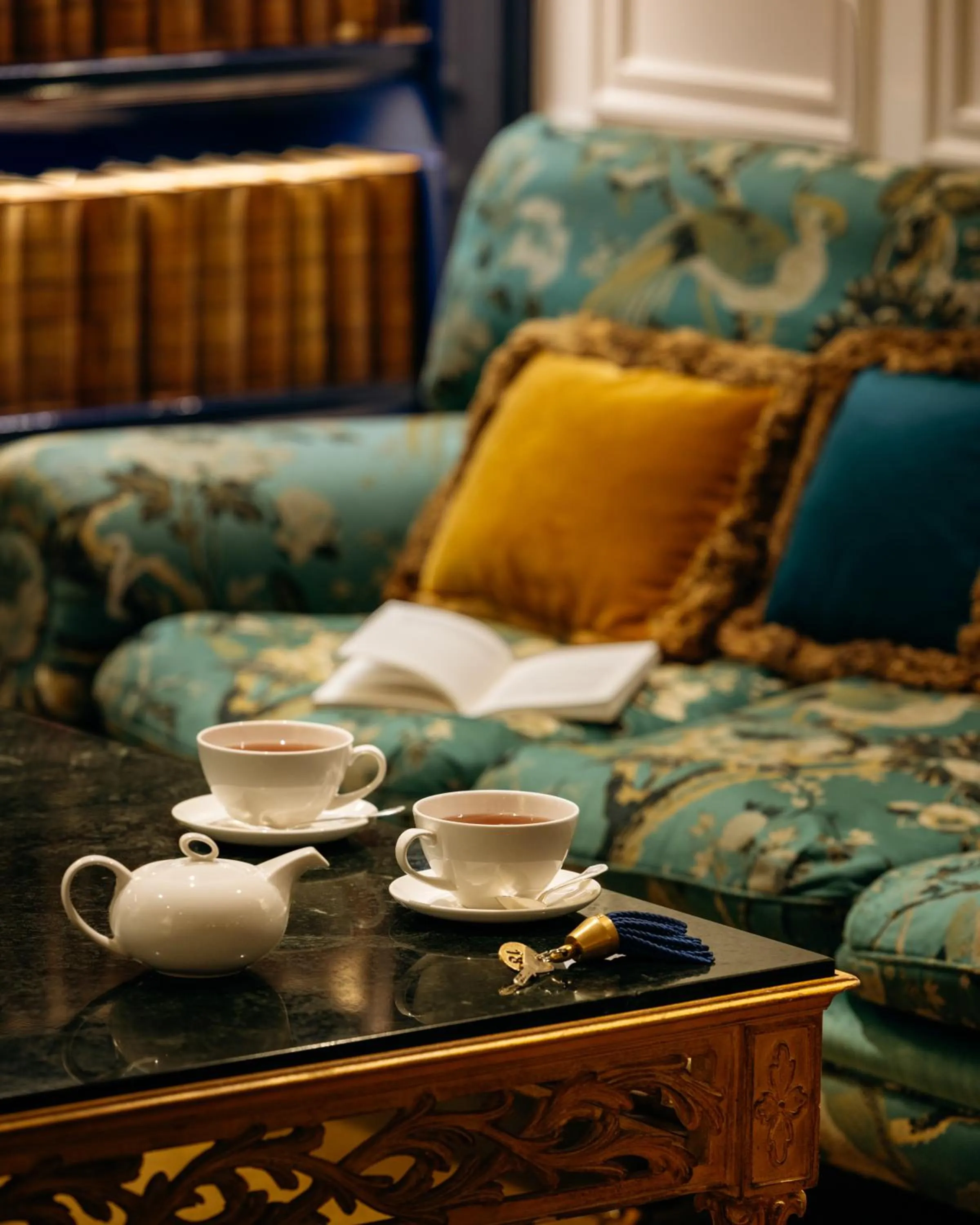 Living room in Relais Christine