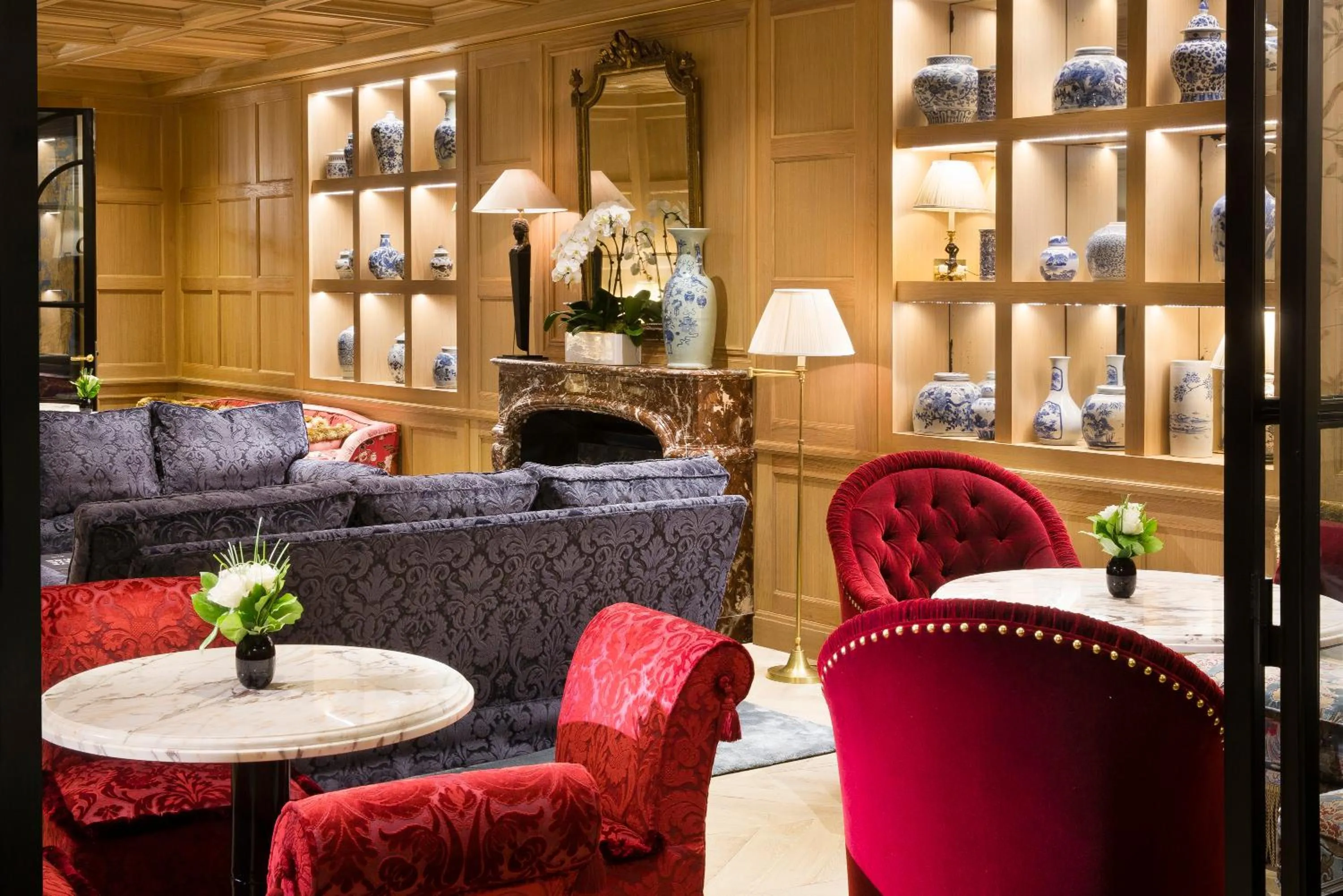 Lounge or bar in Relais Christine