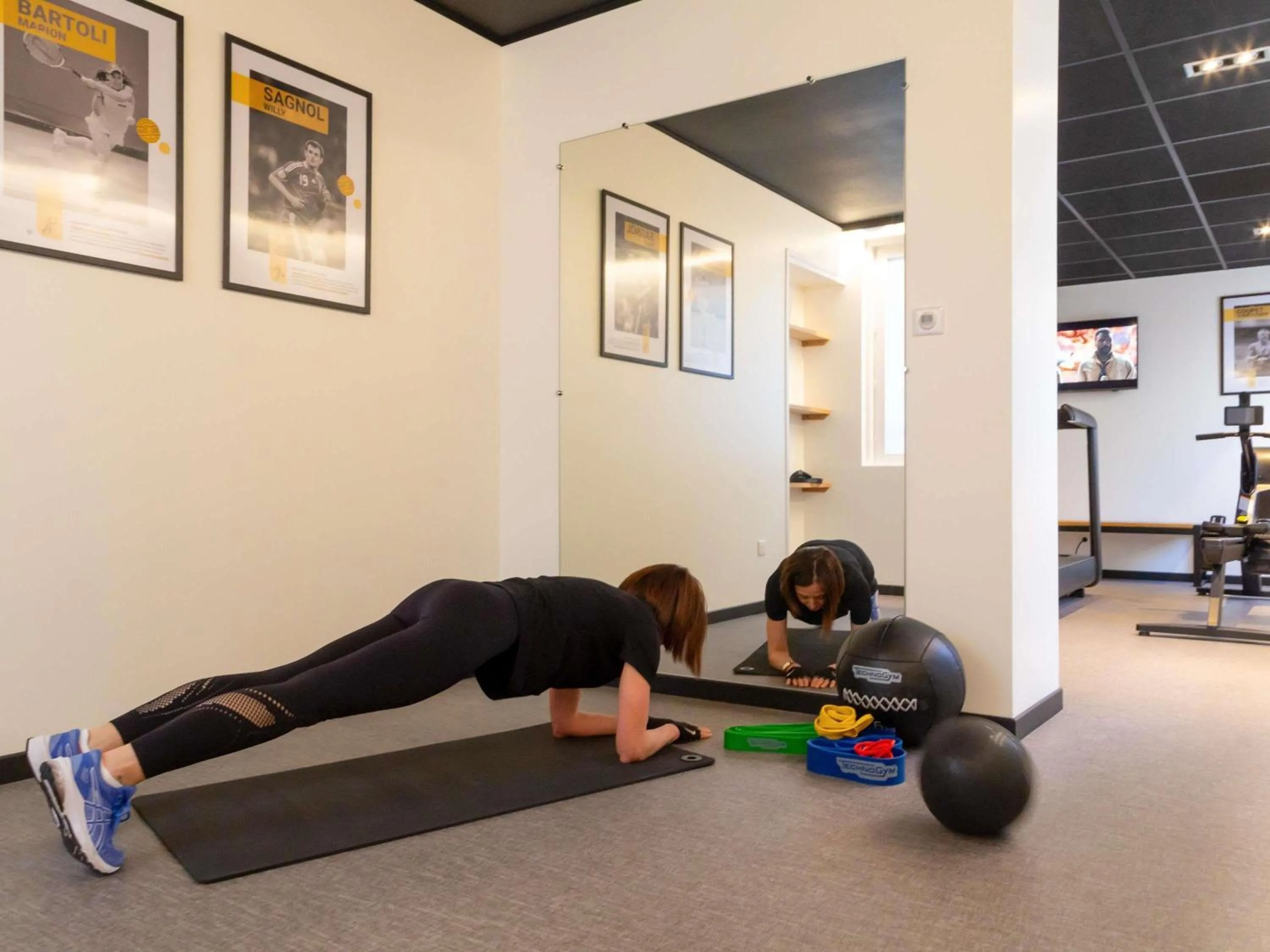 Fitness centre/facilities in ibis Styles Le Puy en Velay