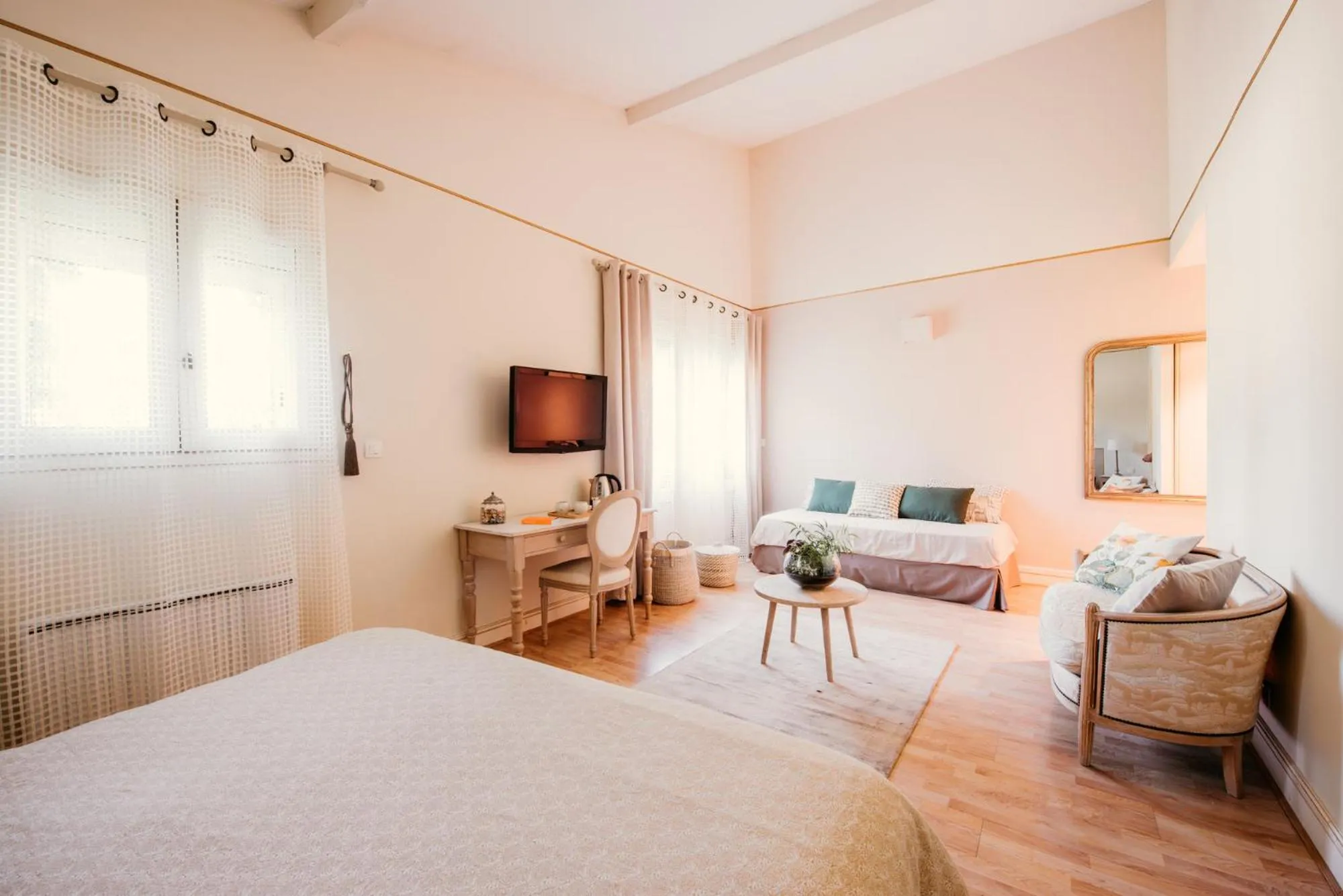 Living room in Château Meyre