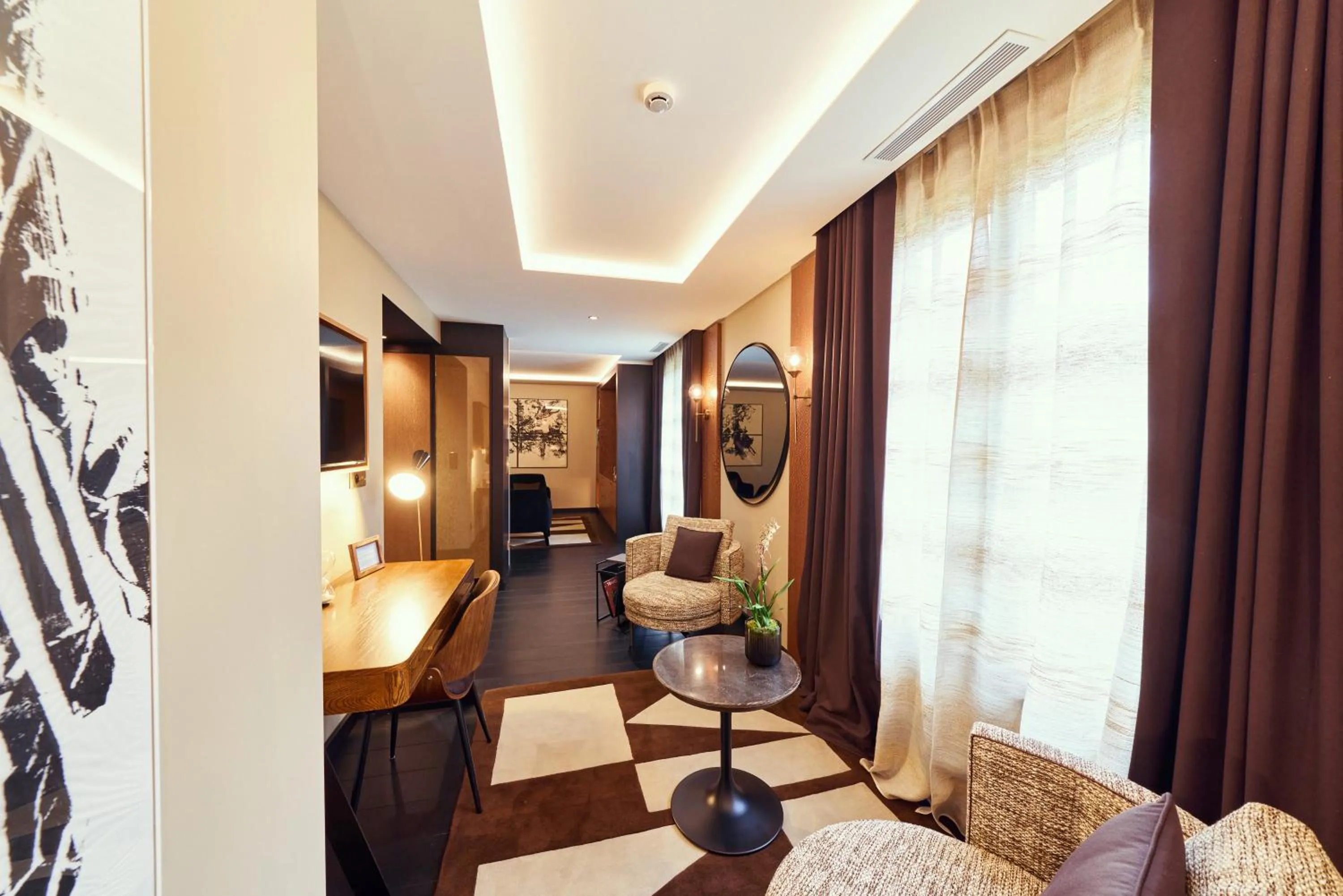 Living room in La Pyramide - Maison Henriroux