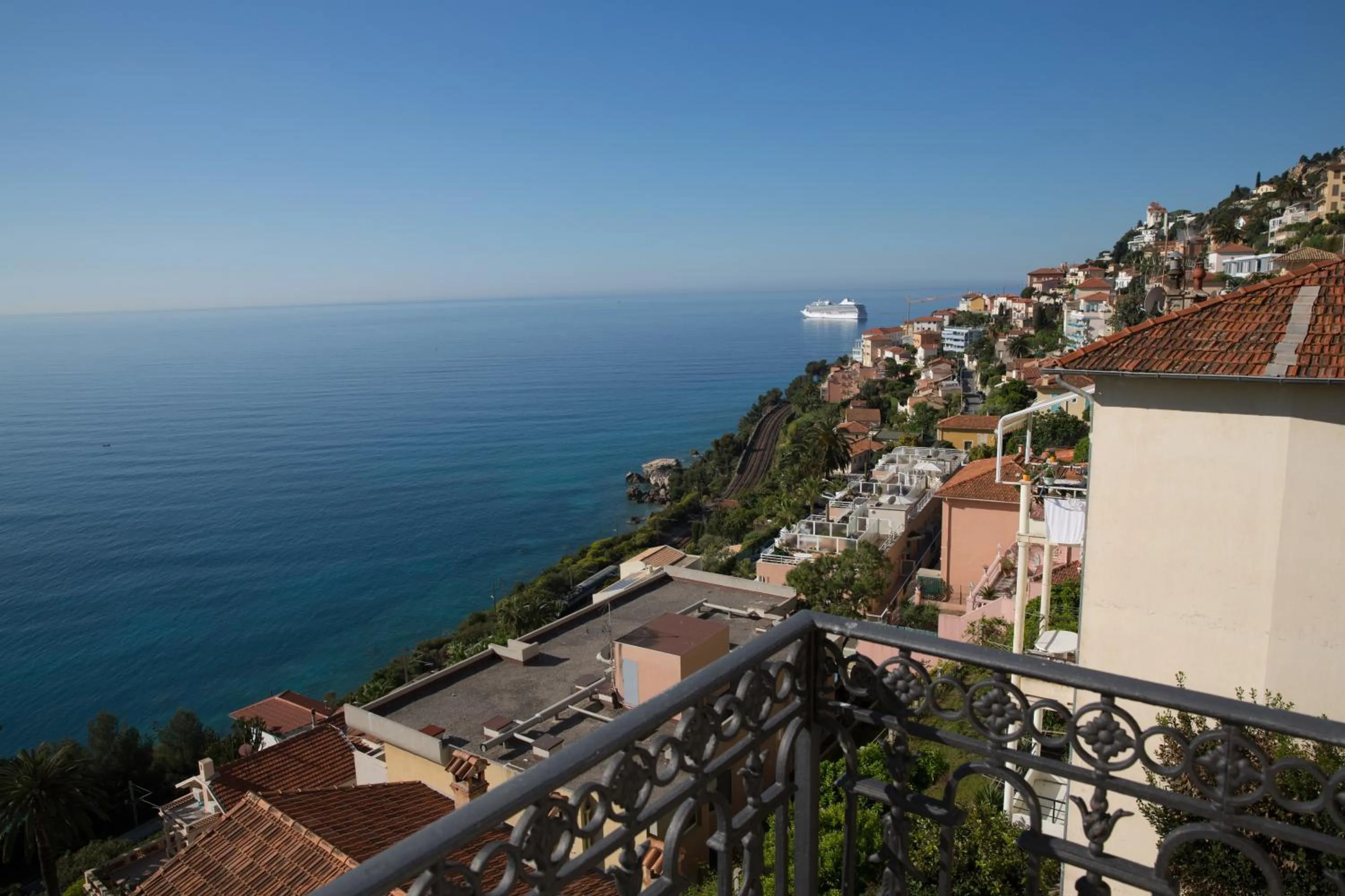 Balcony/Terrace in Hotel de charme Regency