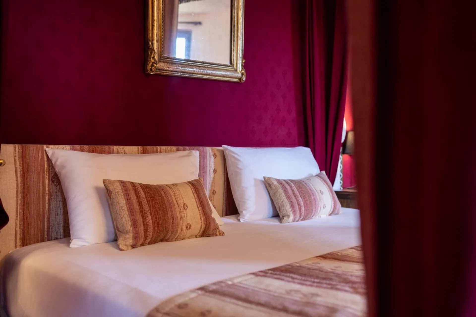 Bedroom in Château de Trigance