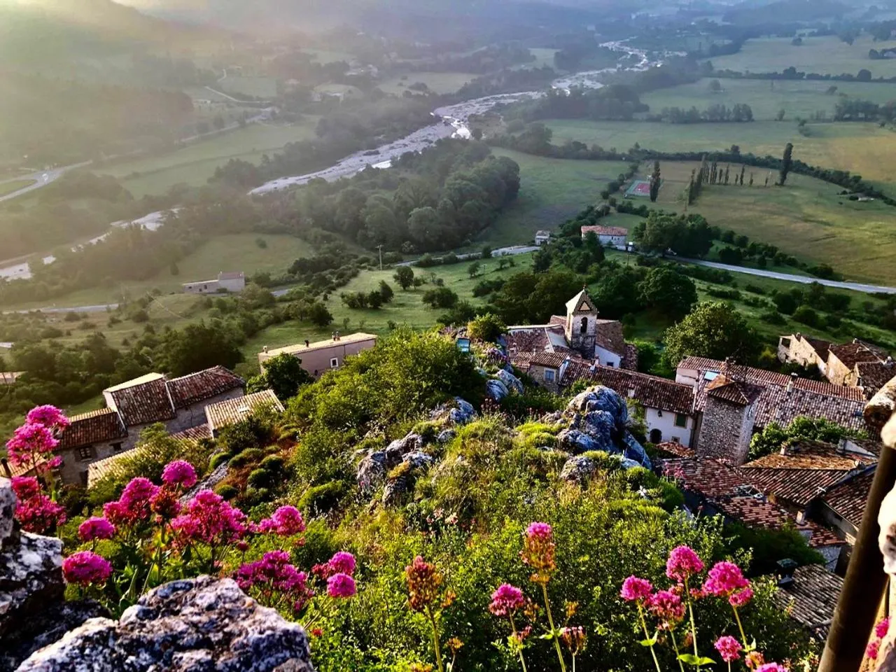 City view in Château de Trigance