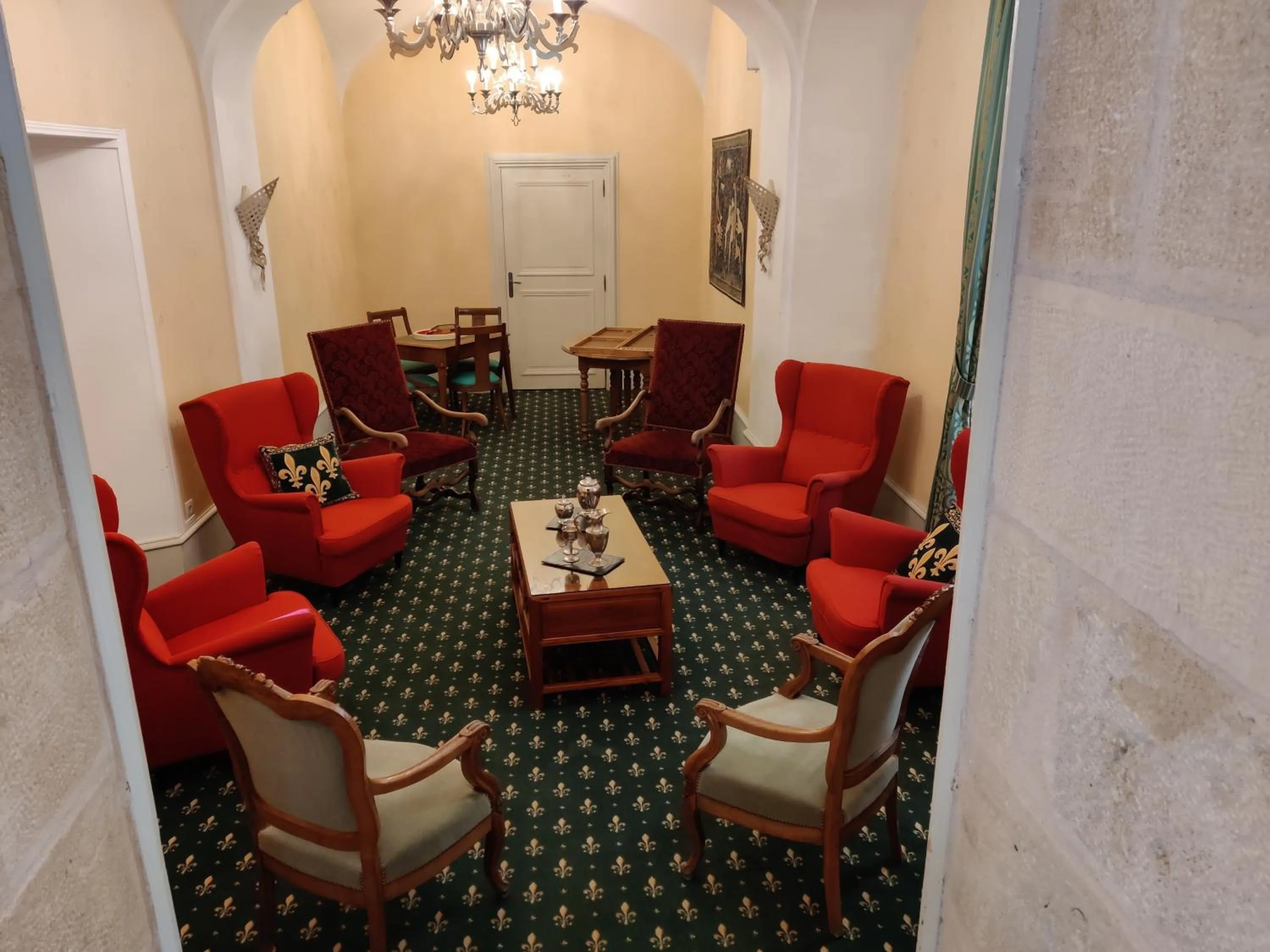 Living room in Domaine de Brou