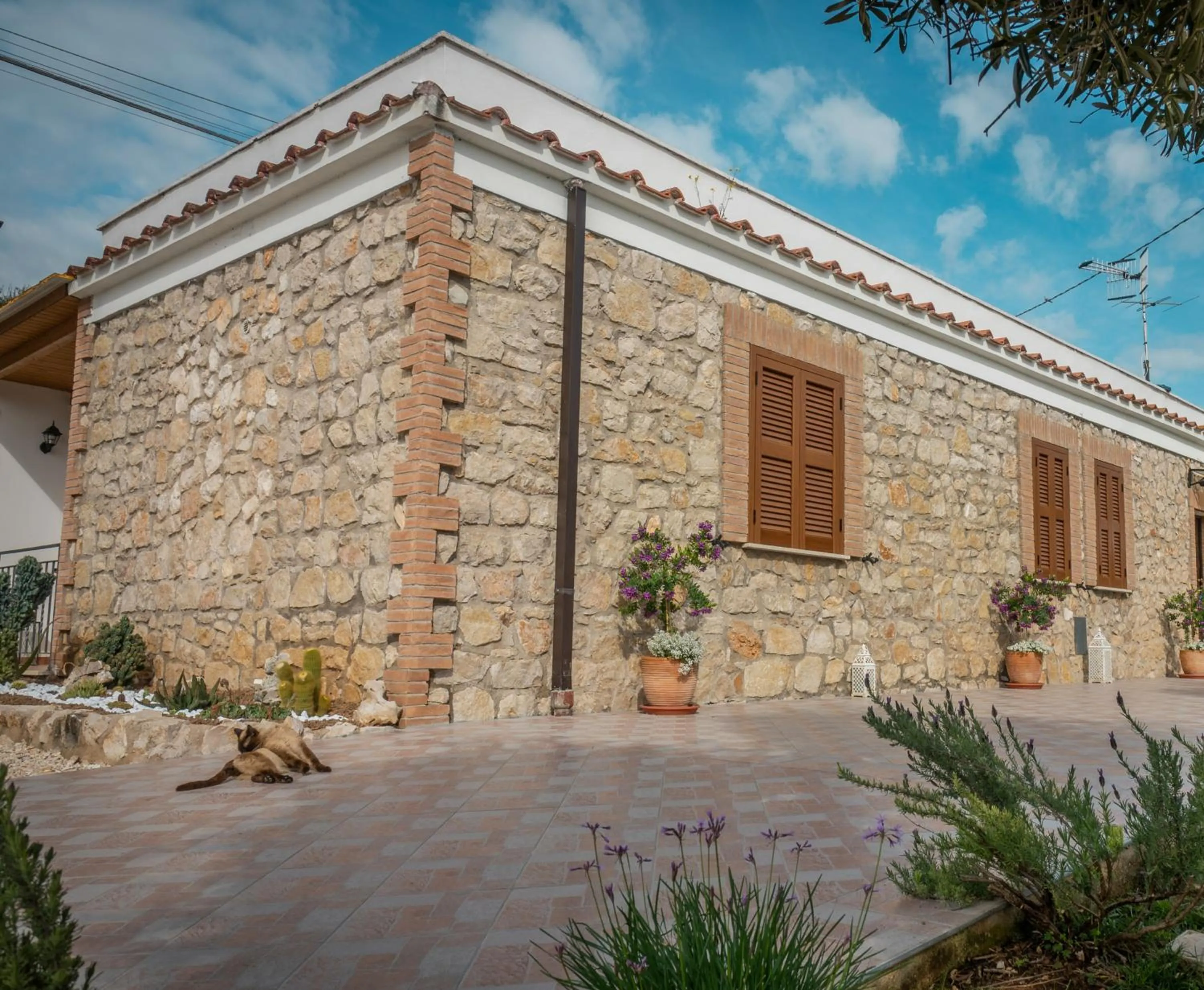 Property building in Agriturismo Country Casale Rufo