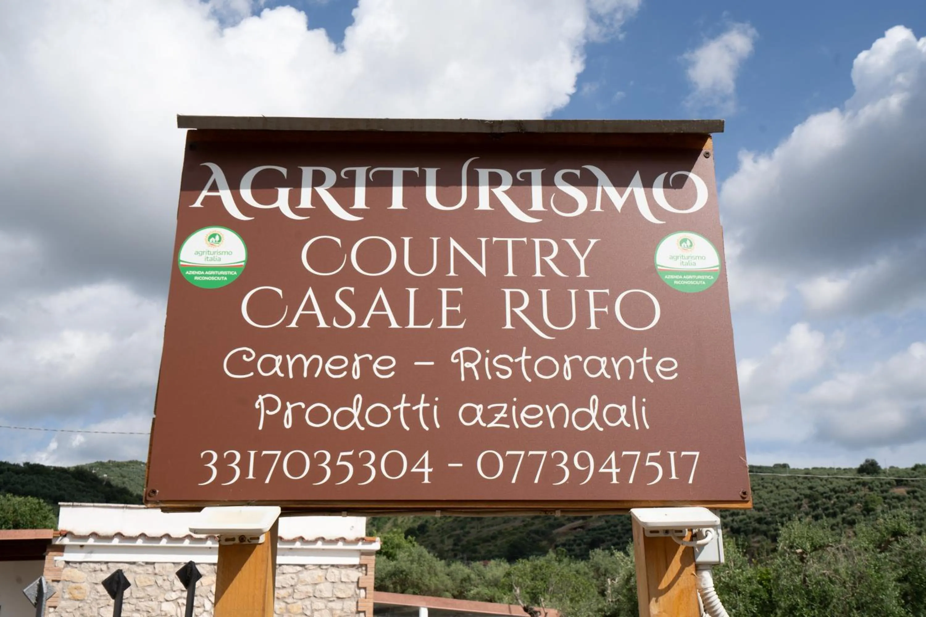 Property logo or sign in Agriturismo Country Casale Rufo