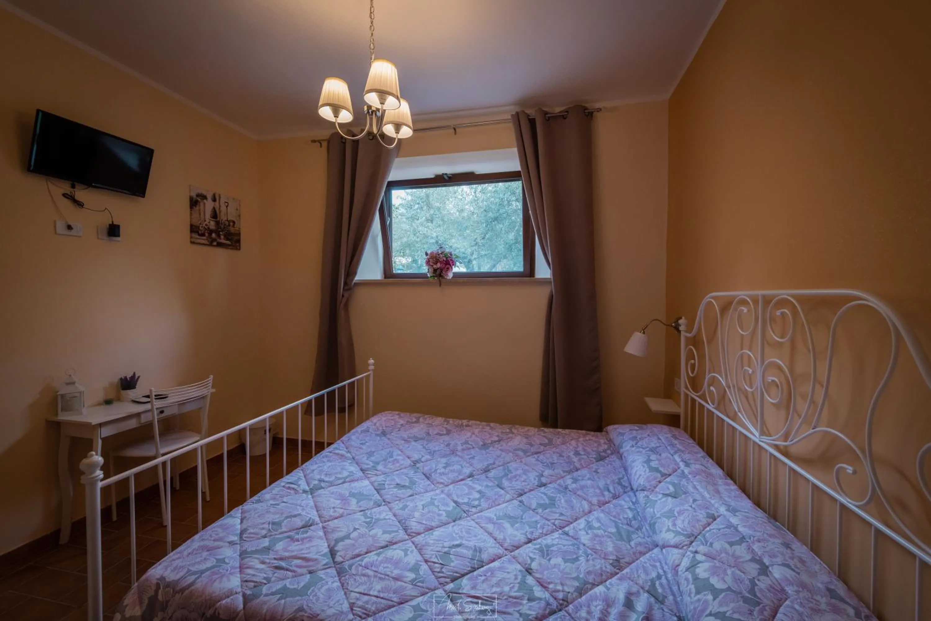 Bed in Agriturismo Country Casale Rufo