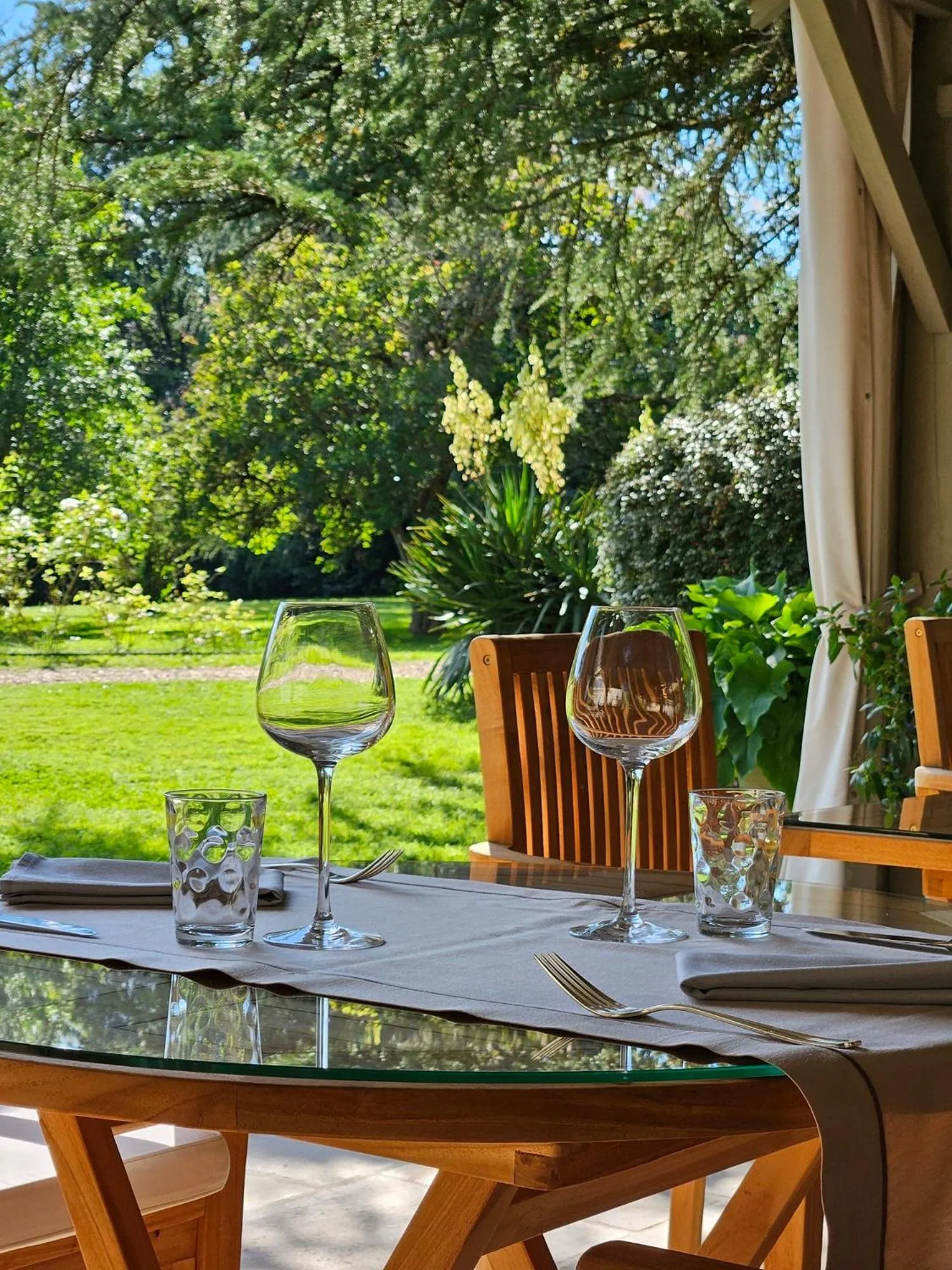 Patio in Château de Lalande - Teritoria - Périgueux