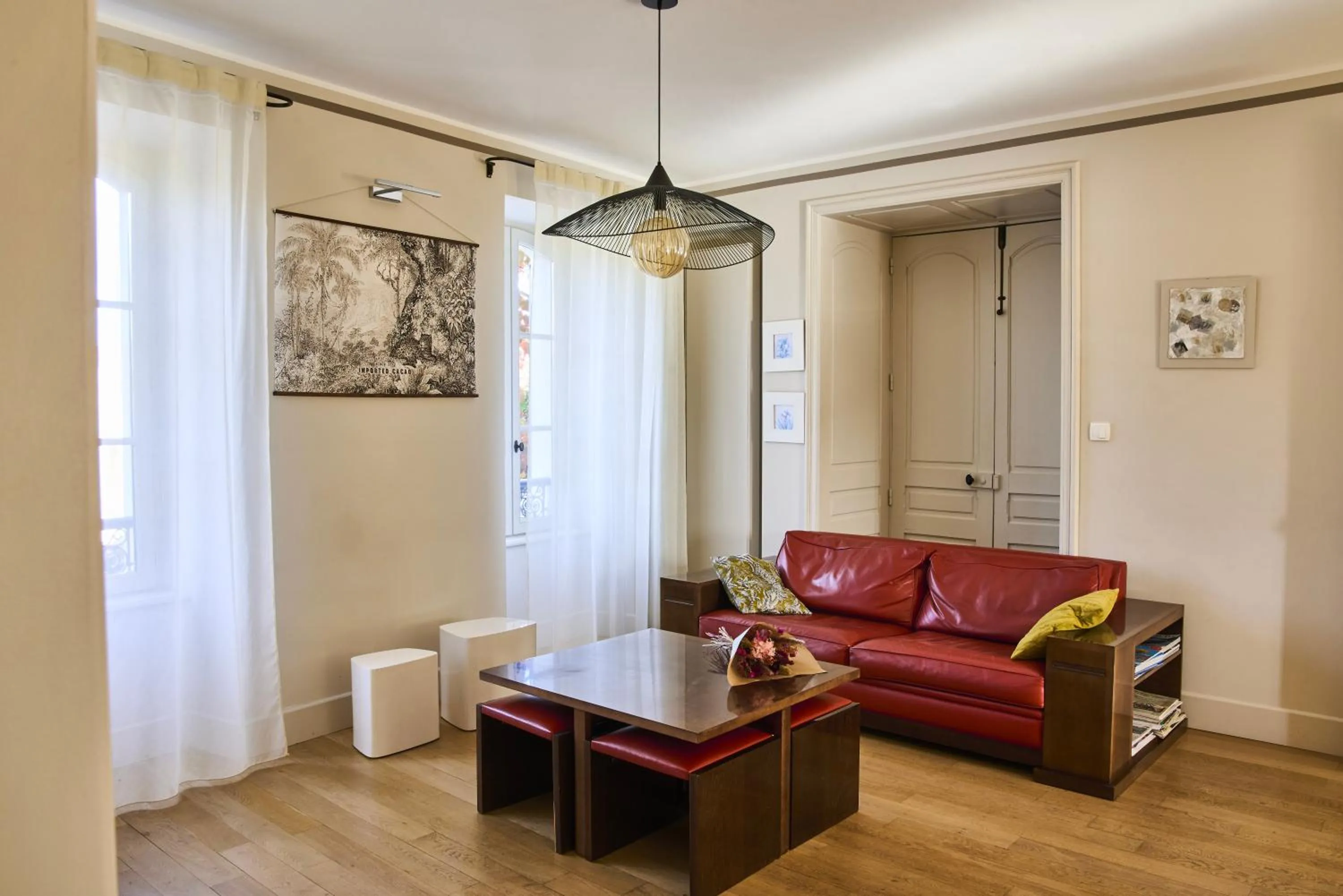 Living room in La Villa des Charmilles