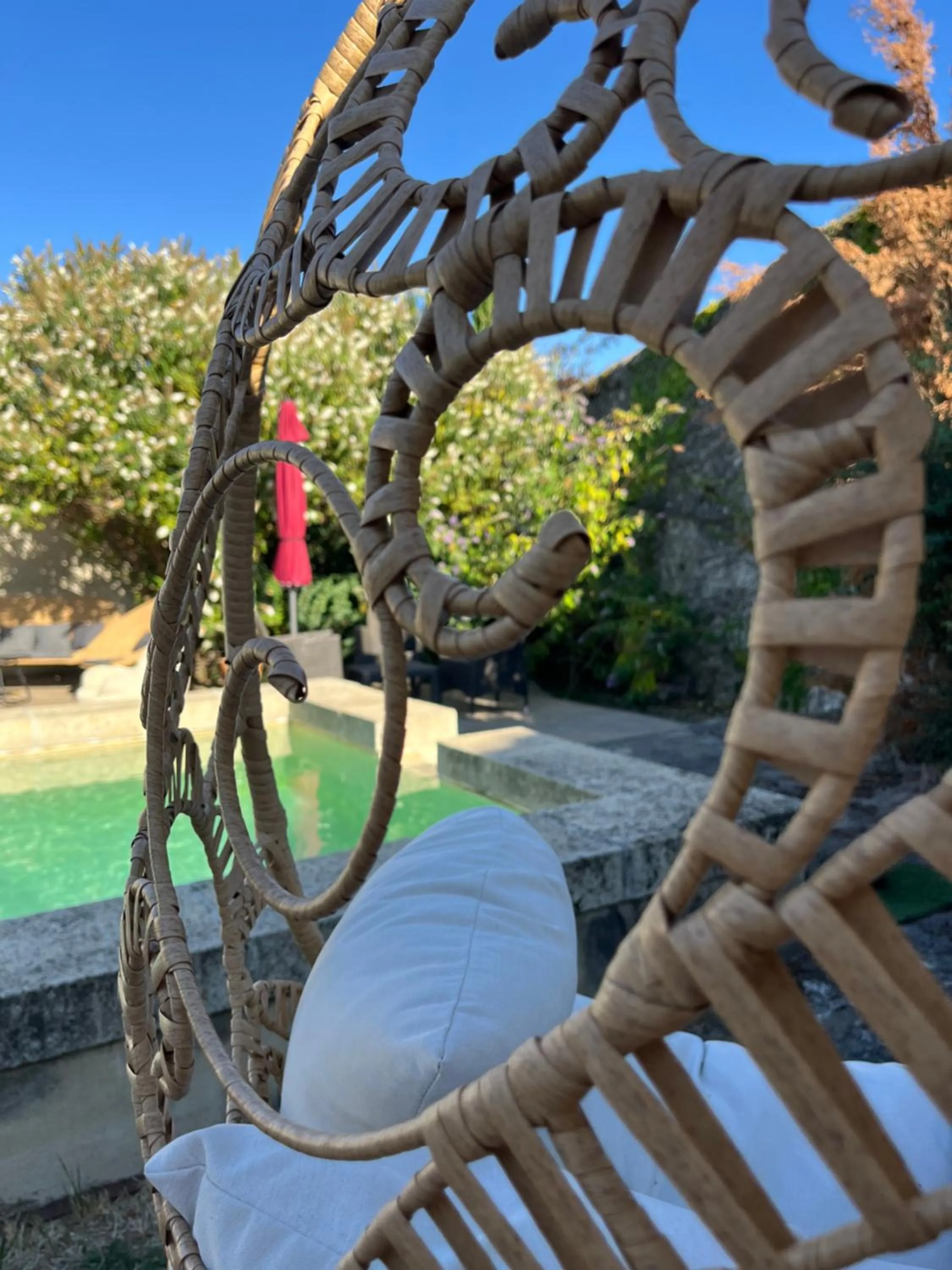 Swimming pool in La Villa des Charmilles