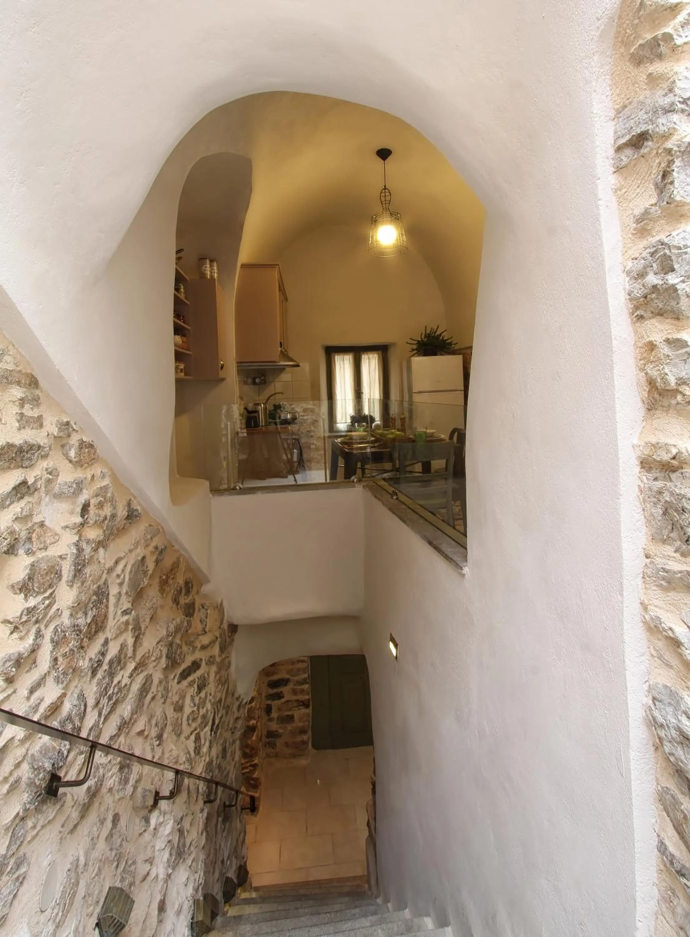 Dining area in Mesta Mastic