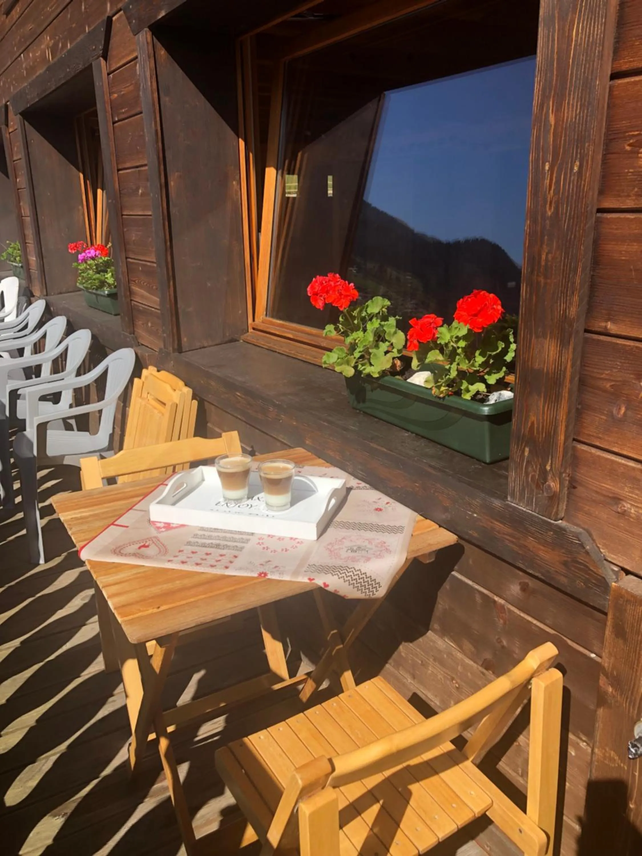 Balcony/Terrace in Central Hostel Chatel