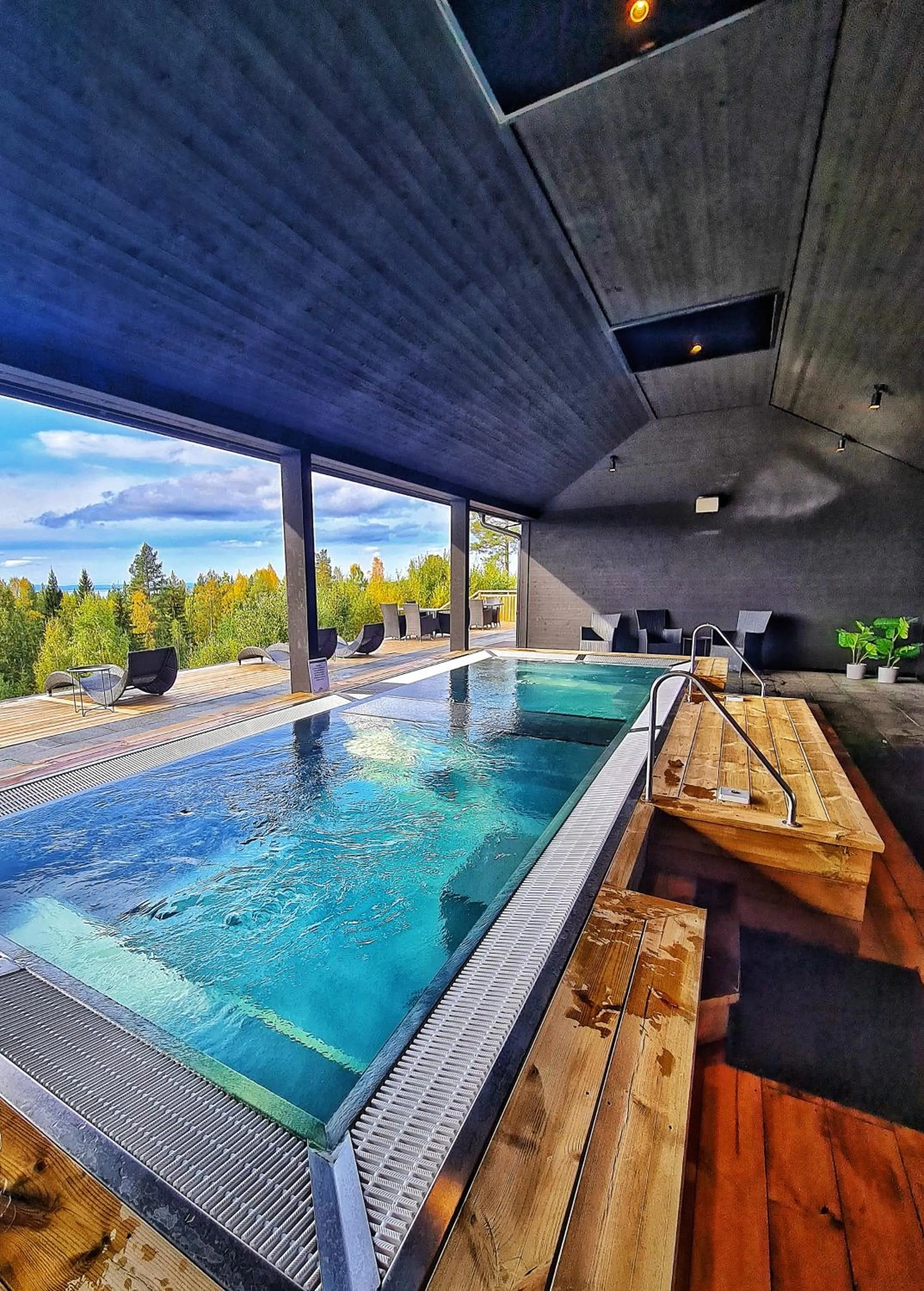 Pool view in Dalecarlia Hotel & Spa, BW Premier Collection