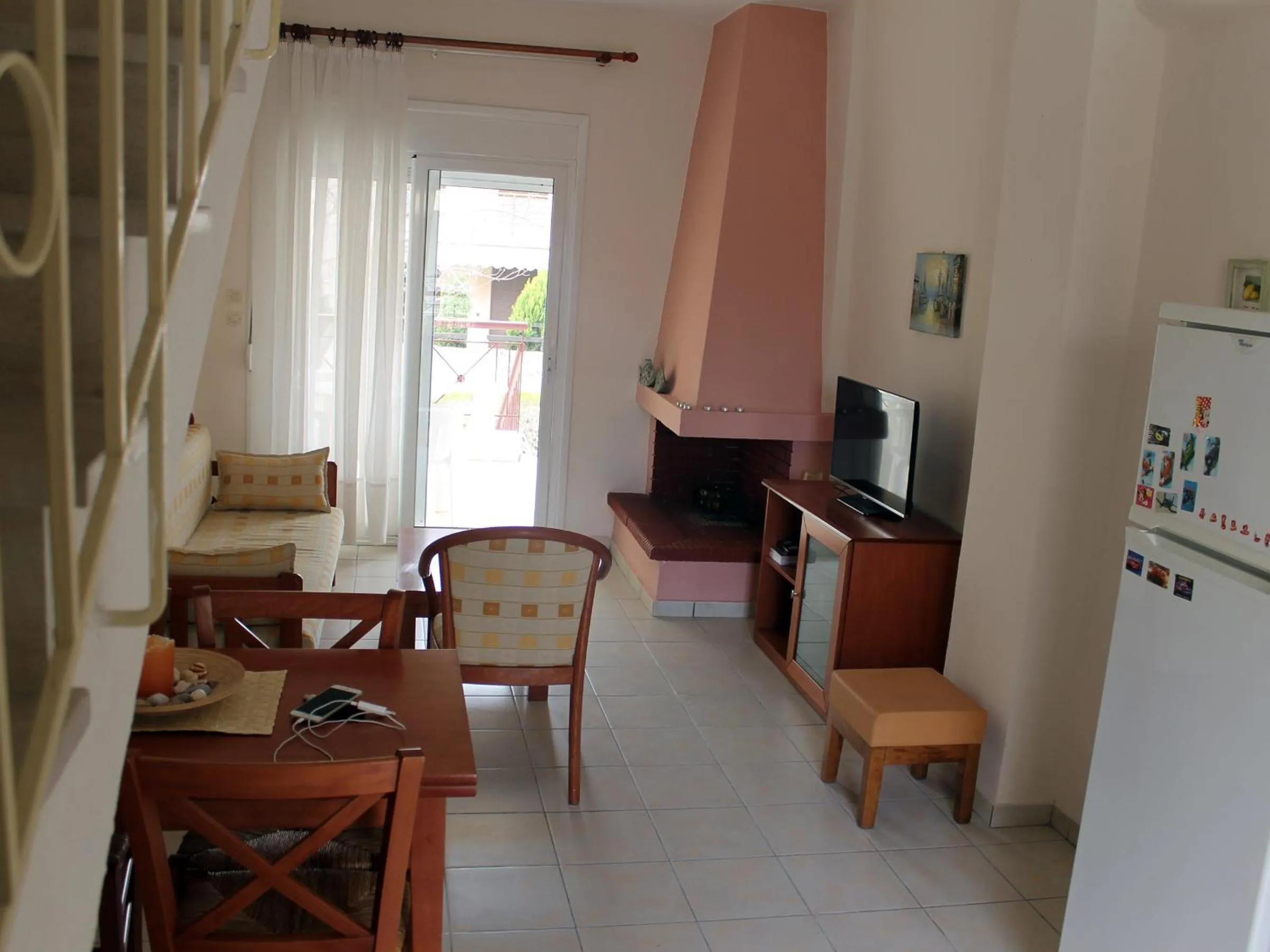 Kitchen or kitchenette in Siviri Rental Houses