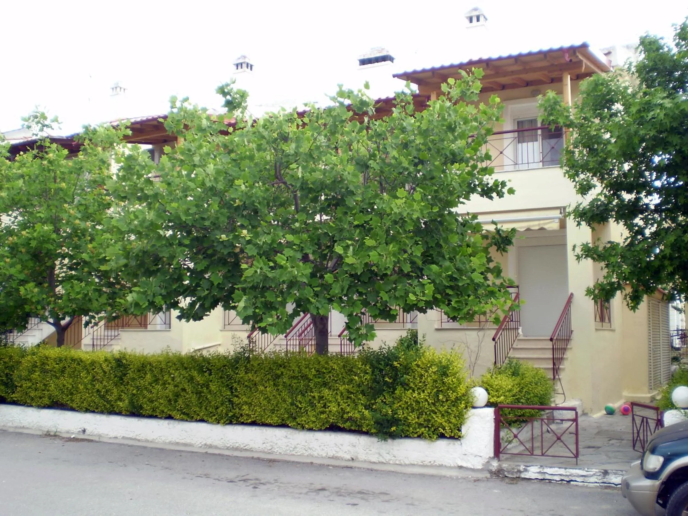 Facade/entrance in Siviri Rental Houses