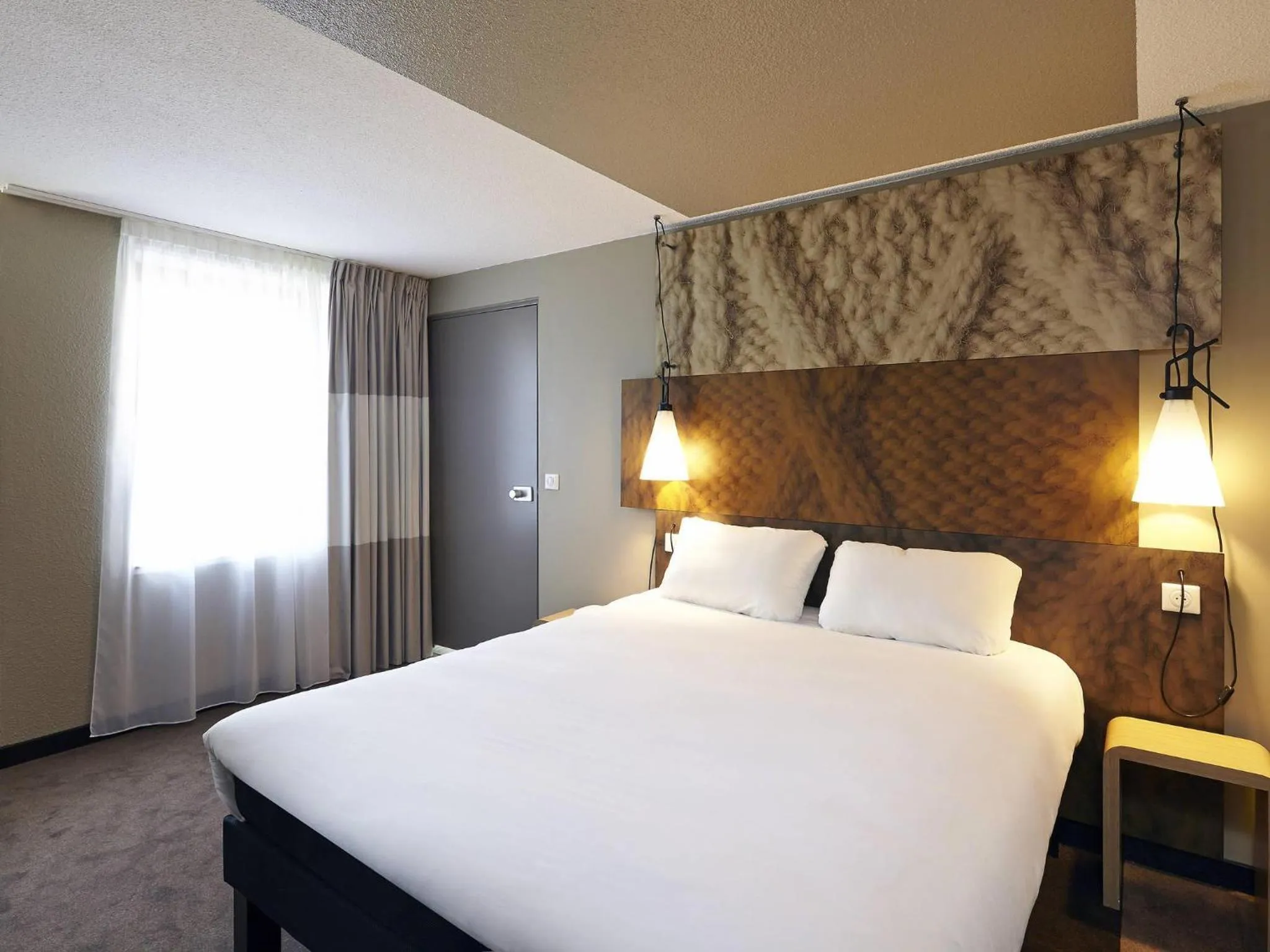 Bedroom, Bed in ibis Marne La Vallee Champs-sur-Marne