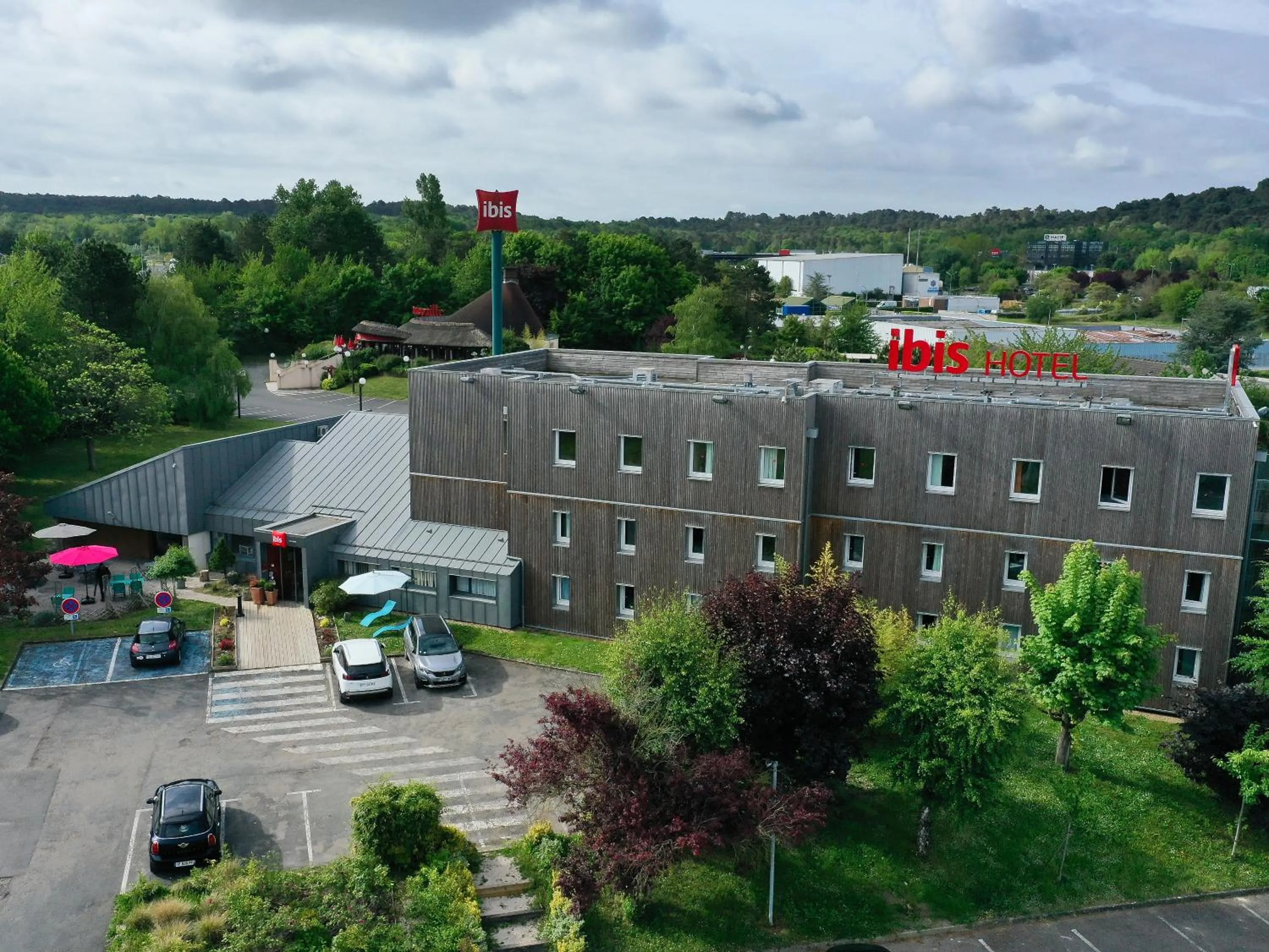 View (from property/room) in ibis Nemours