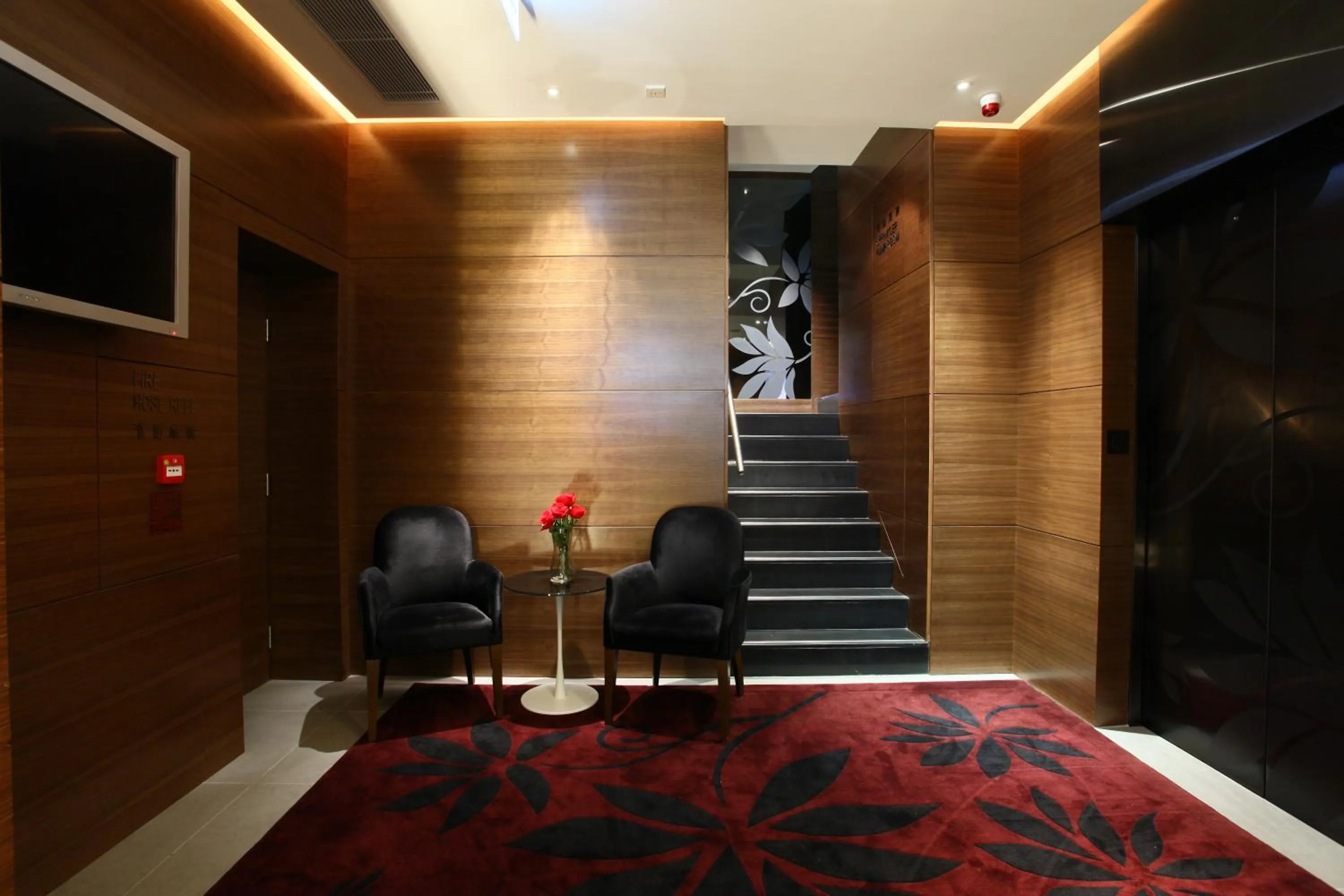 Lobby or reception in Sohotel