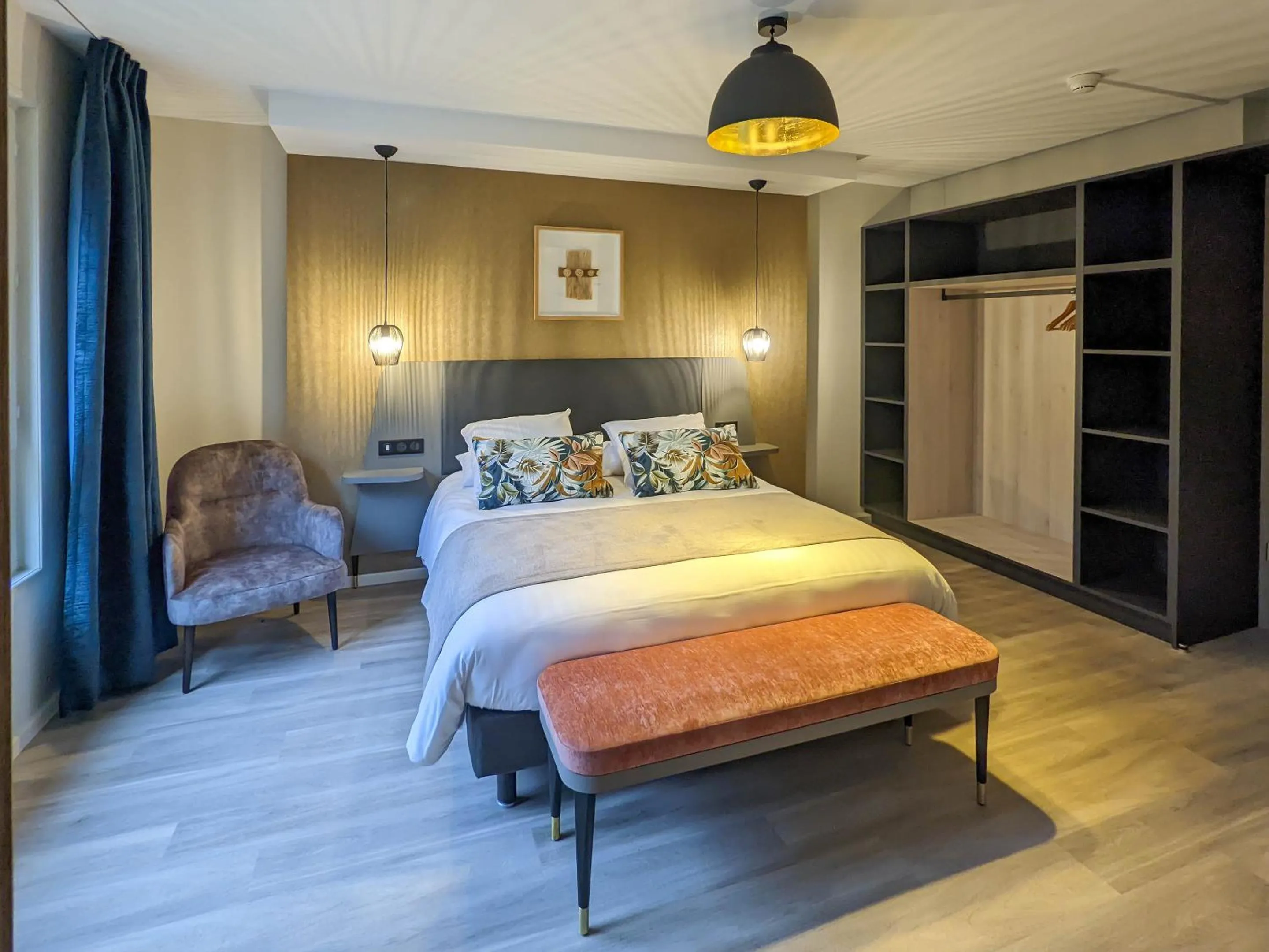 Bedroom, Bed in Hotel Restaurant & Spa Verte Vallée