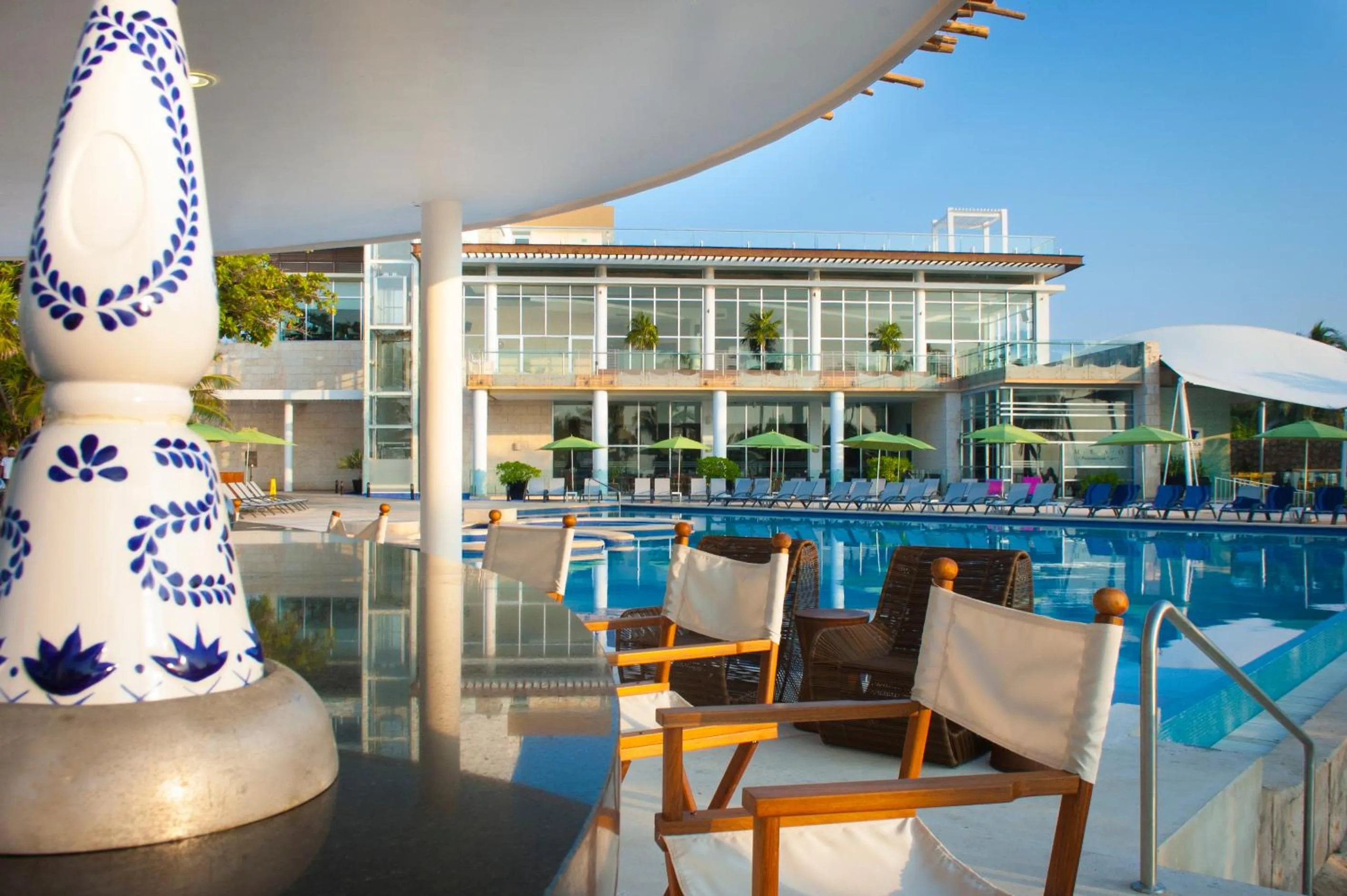 Decorative detail, Swimming Pool in Residences at The Fives