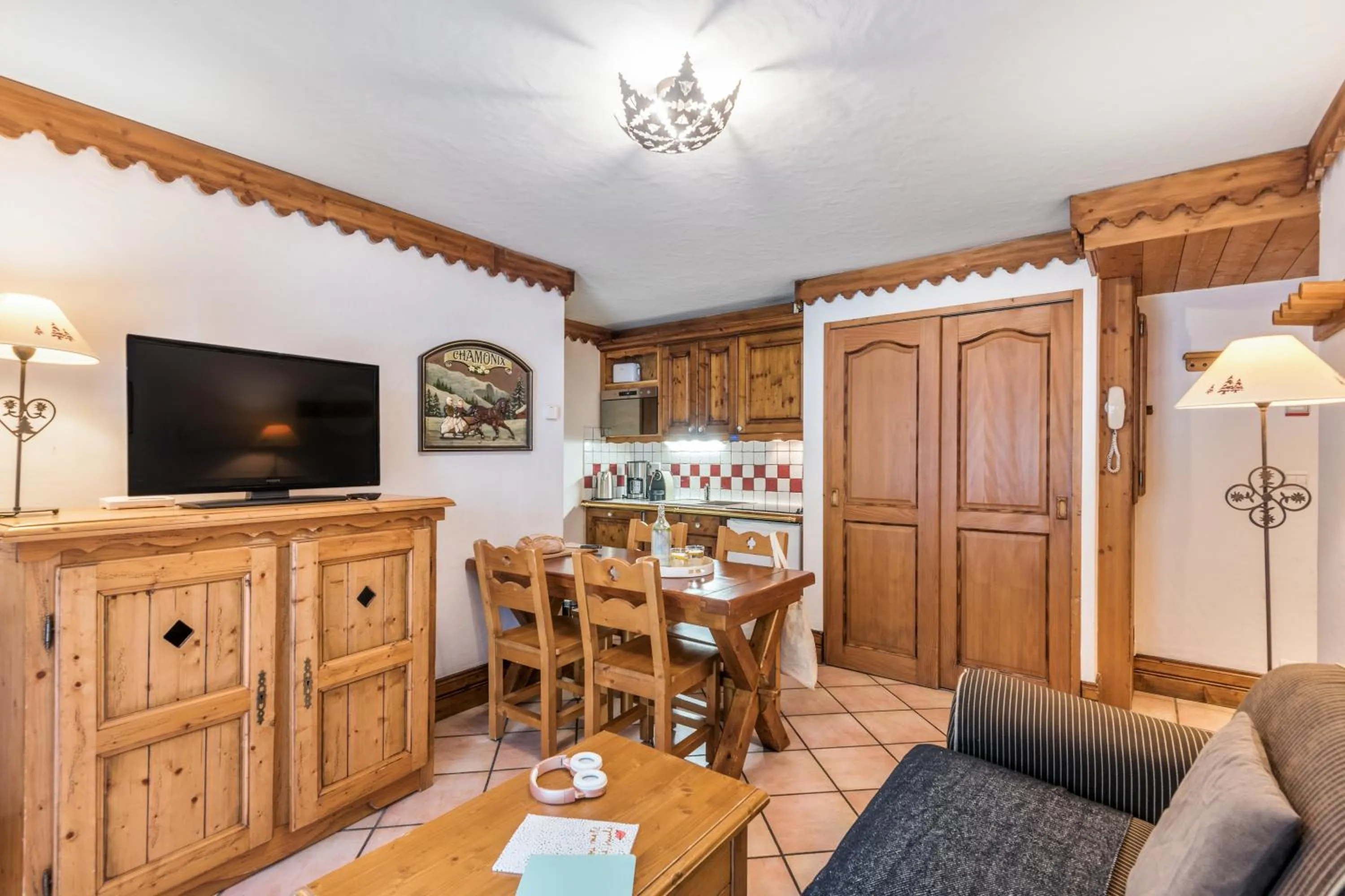 Communal lounge/ TV room in Résidence Pierre & Vacances Premium La Ginabelle