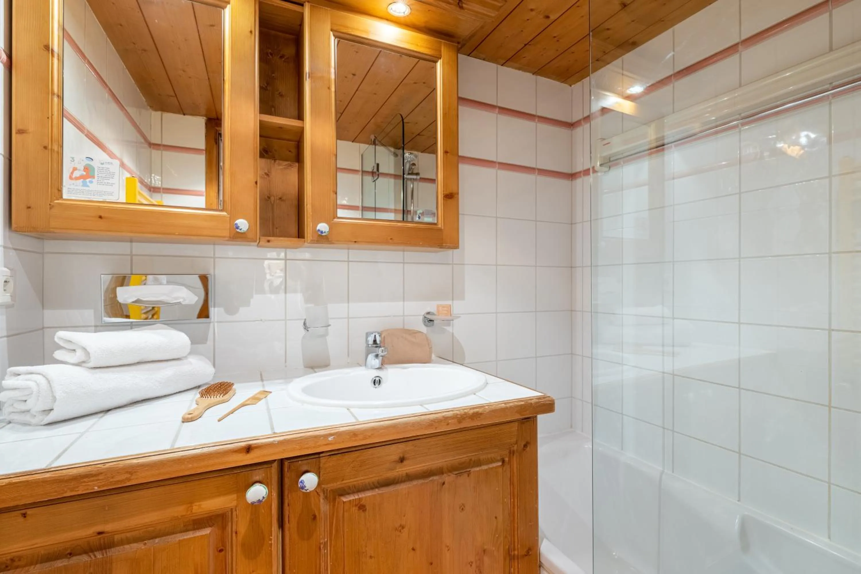 Shower in Résidence Pierre & Vacances Premium La Ginabelle