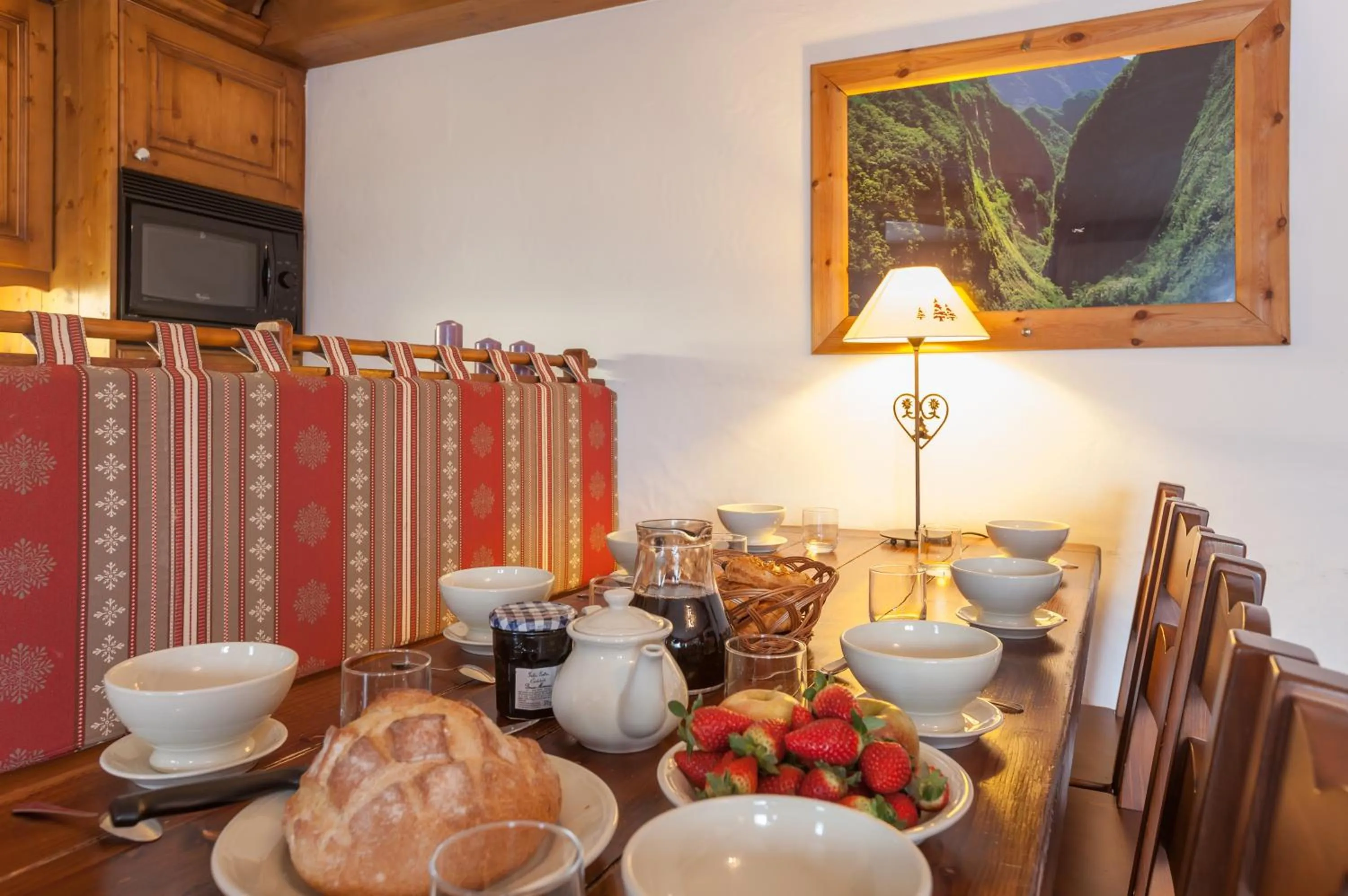 Living room in Résidence Pierre & Vacances Premium La Ginabelle