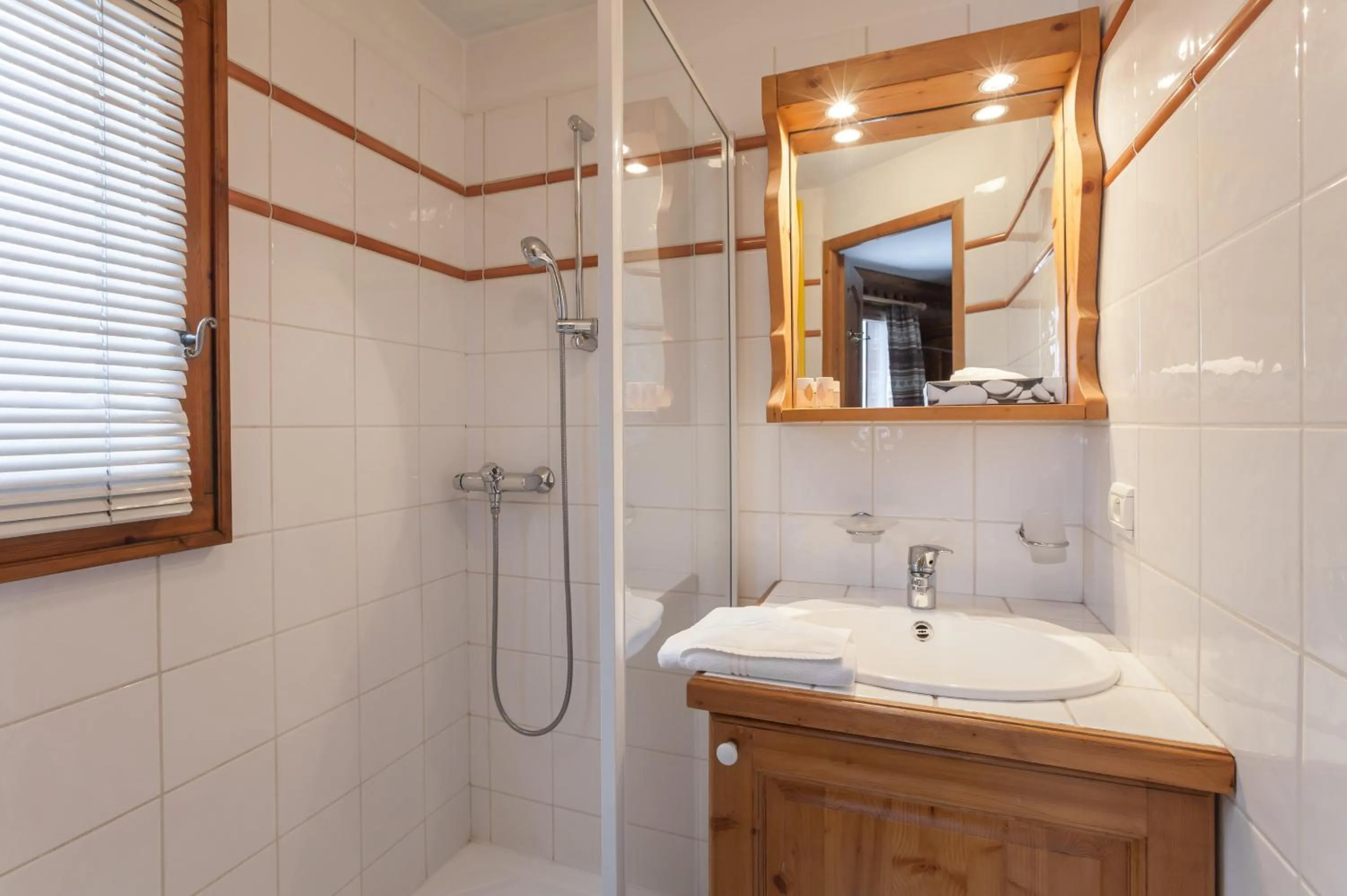 Shower in Résidence Pierre & Vacances Premium La Ginabelle