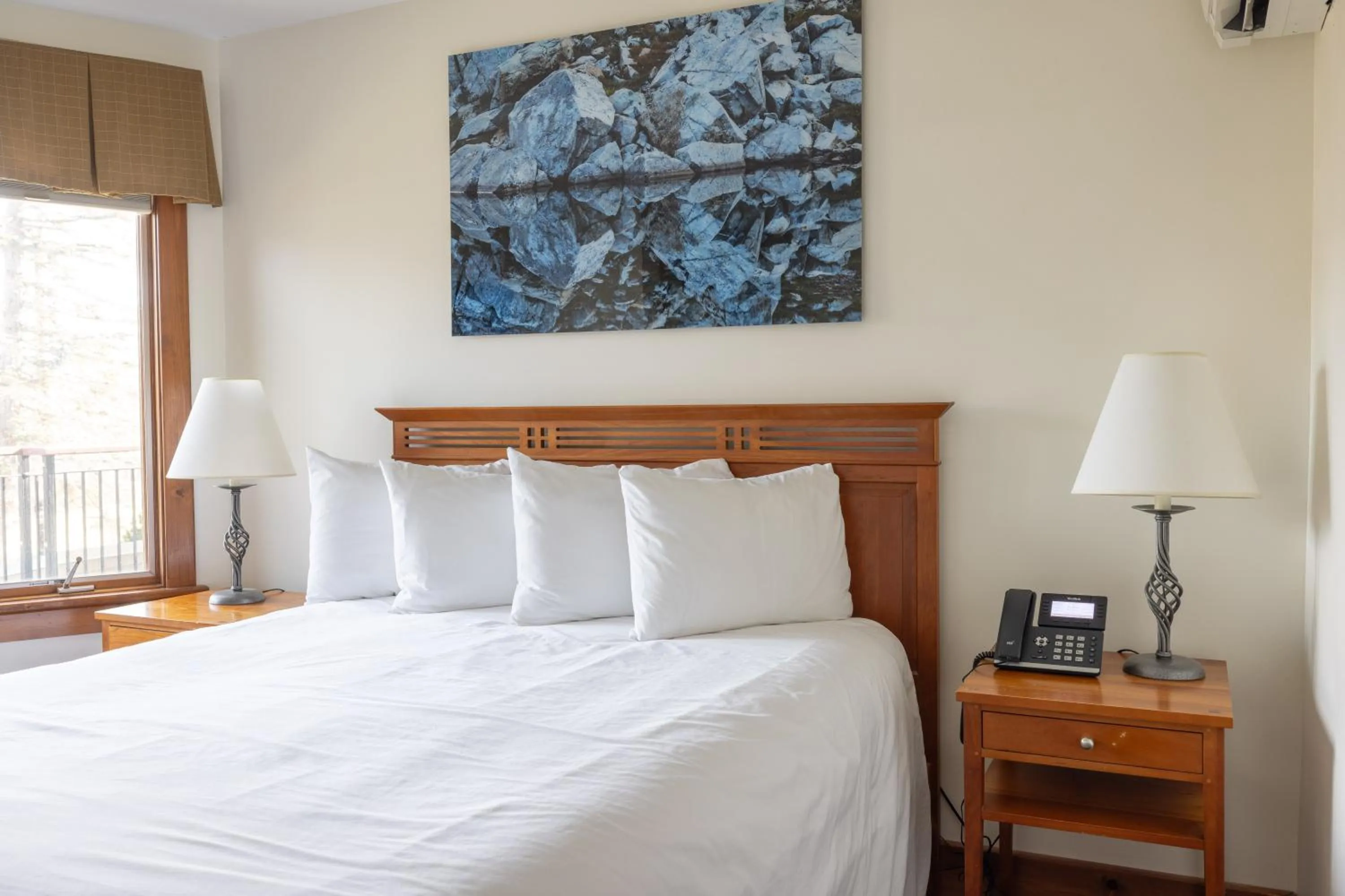 Bedroom, Bed in Winwood Condominiums by Windham Mountain Club