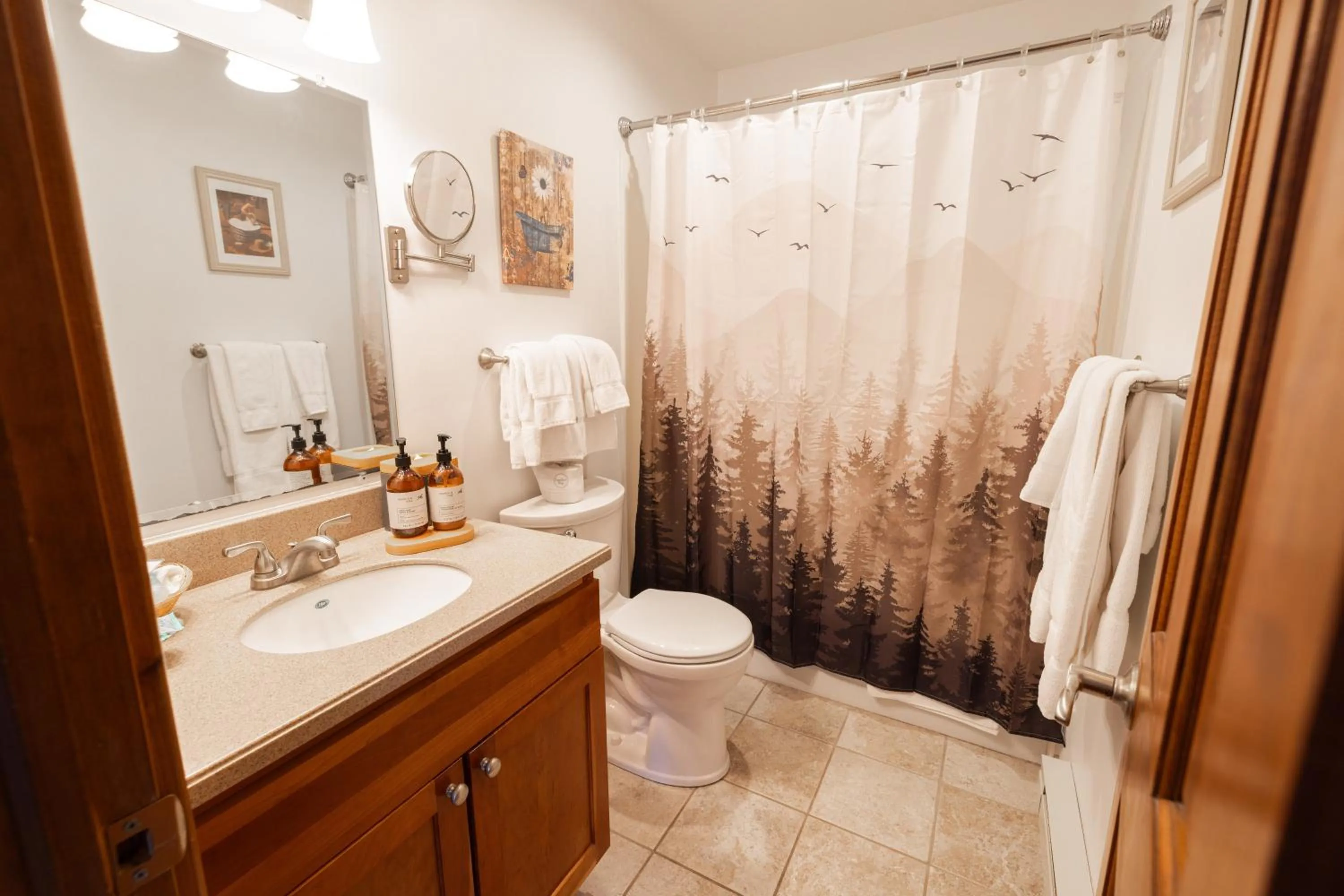 Bathroom in Winwood Condominiums by Windham Mountain Club