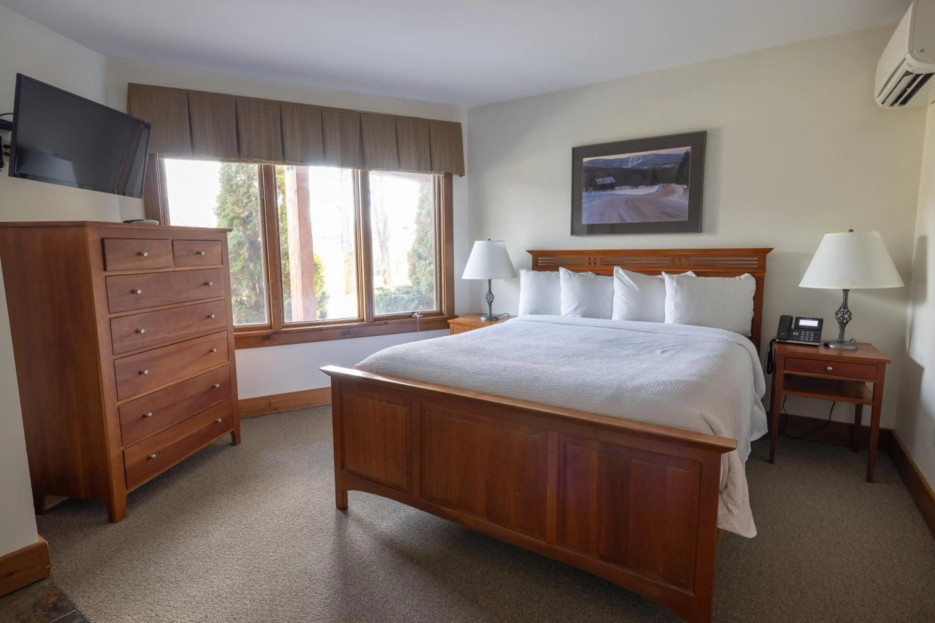 Bedroom, Bed in Winwood Condominiums by Windham Mountain Club