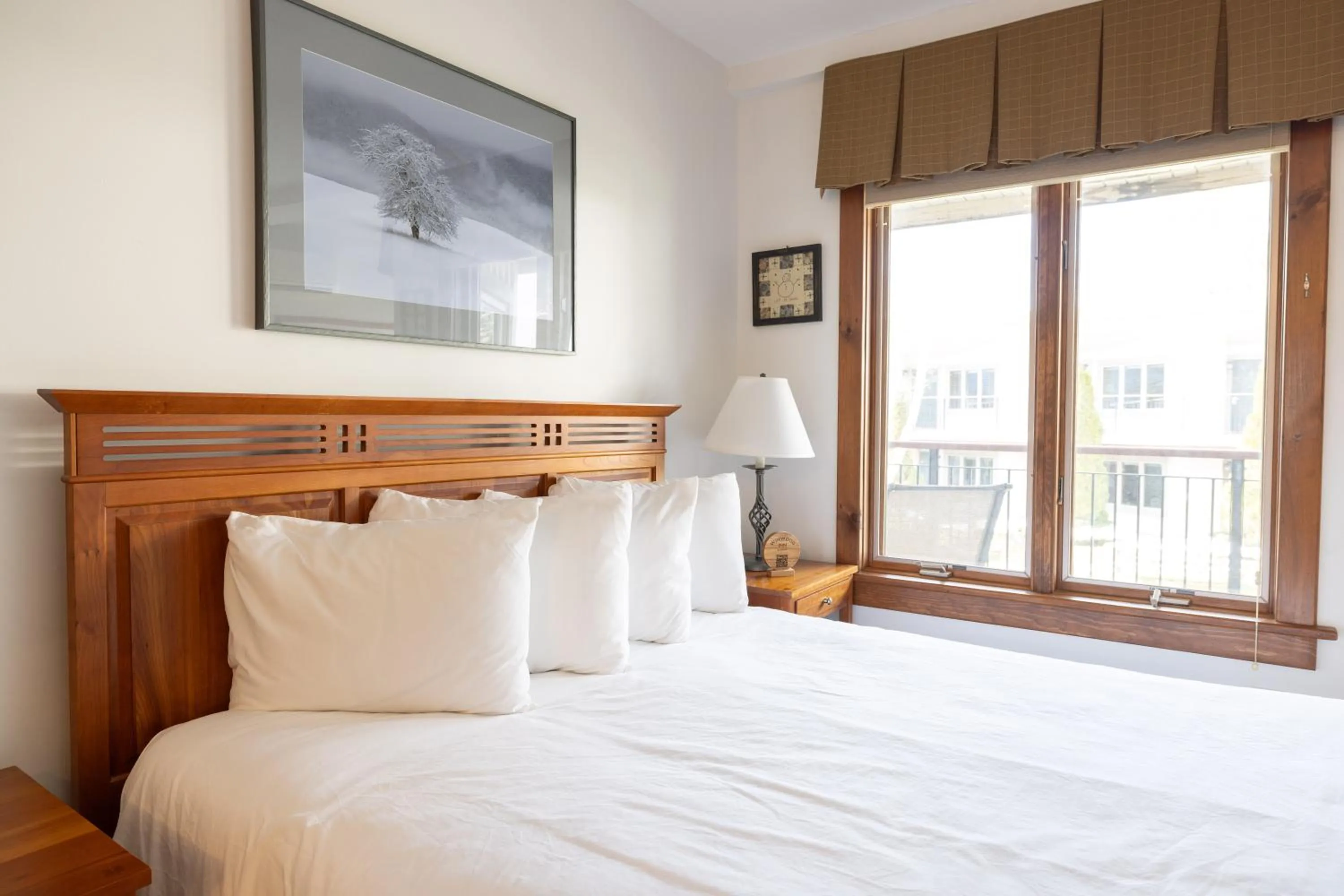 Bed in Winwood Condominiums by Windham Mountain Club