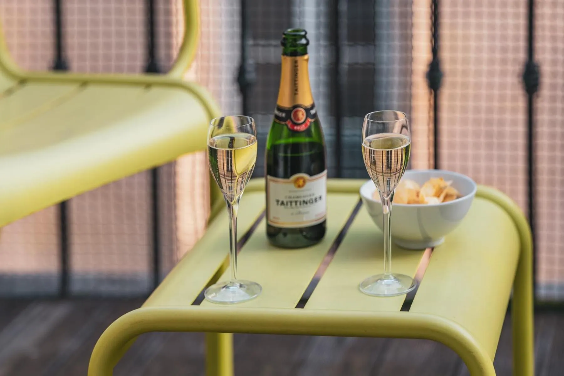 Balcony/Terrace in Hotel Le petit Paris