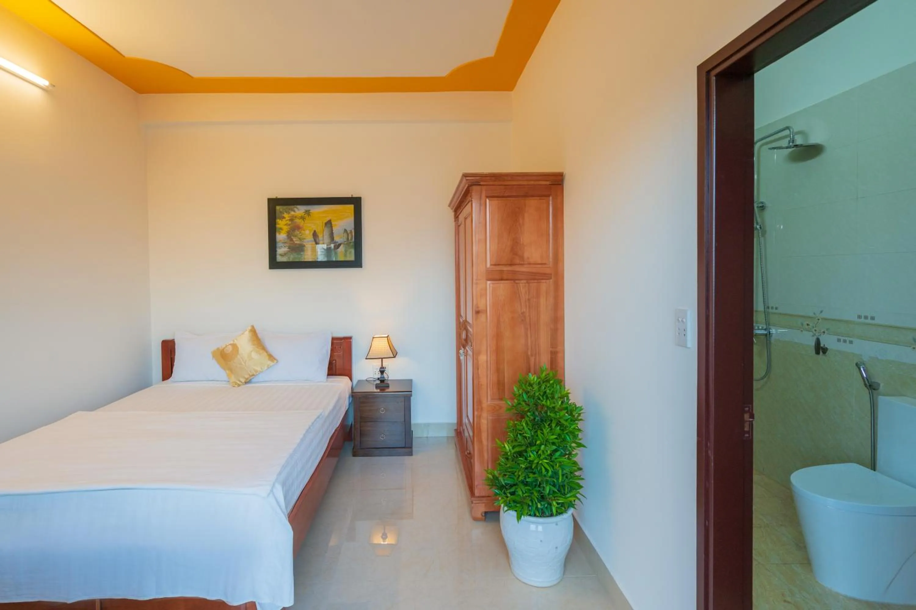 Bed in Thinh Phuc Homestay