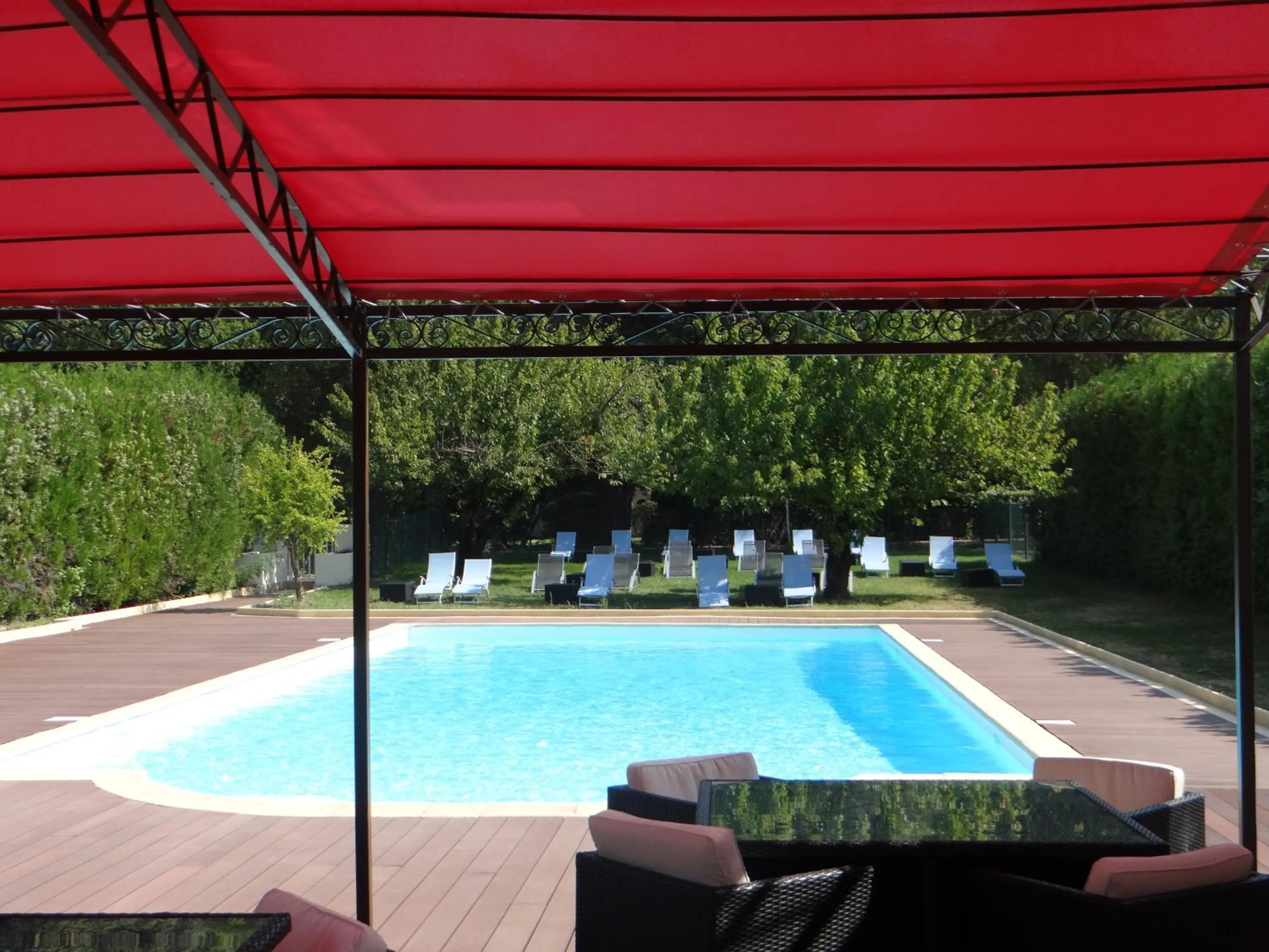 Swimming pool in Domaine Du Val De Cèze