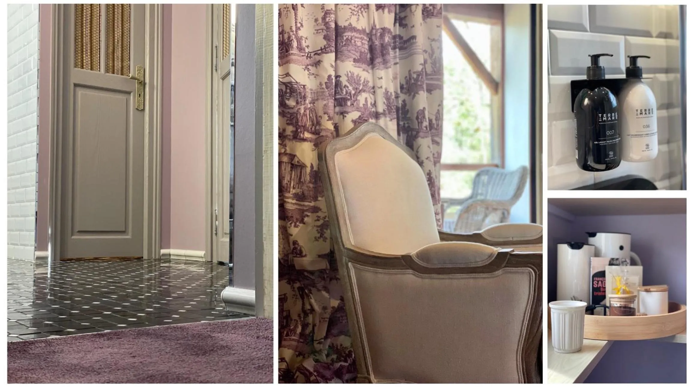 Bedroom in Le Moulin du Roc