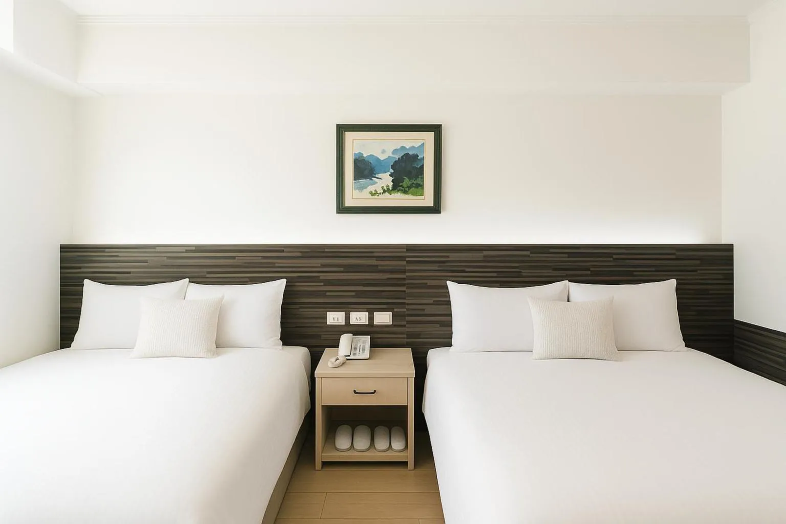 Bed in Ful Won Hotel