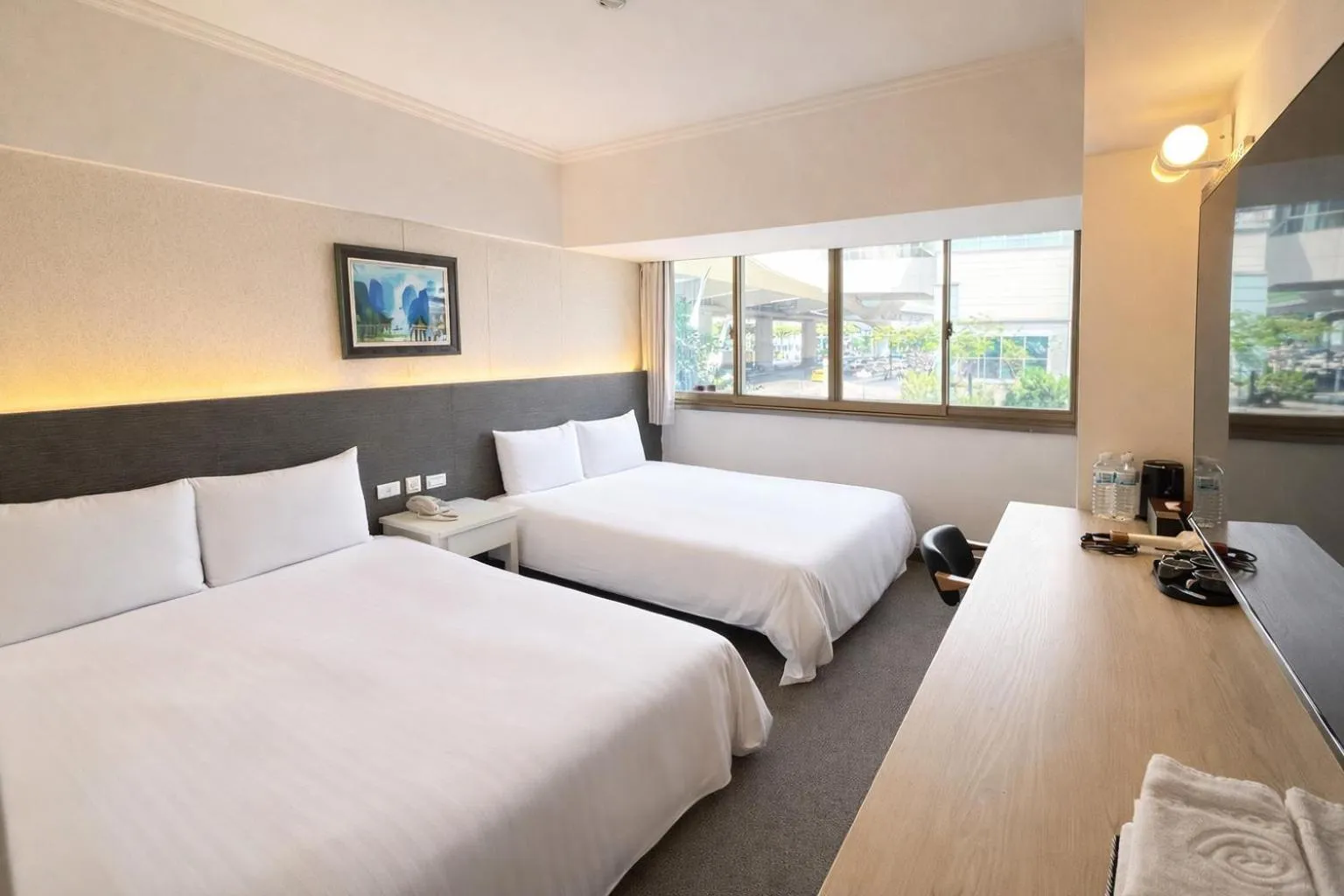 Bed in Ful Won Hotel