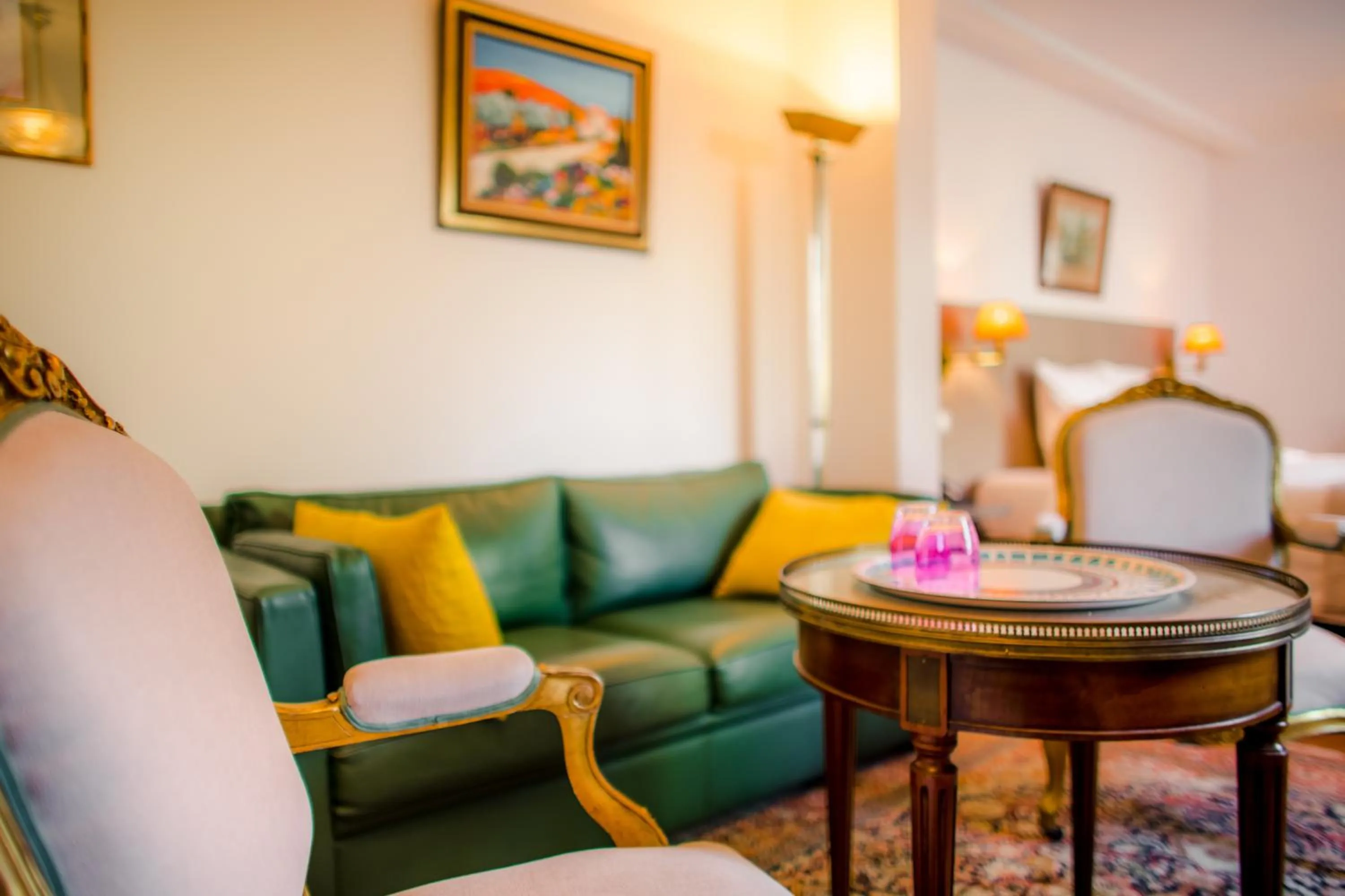 Decorative detail in Hôtel Spa - Au Charme Rabelaisien