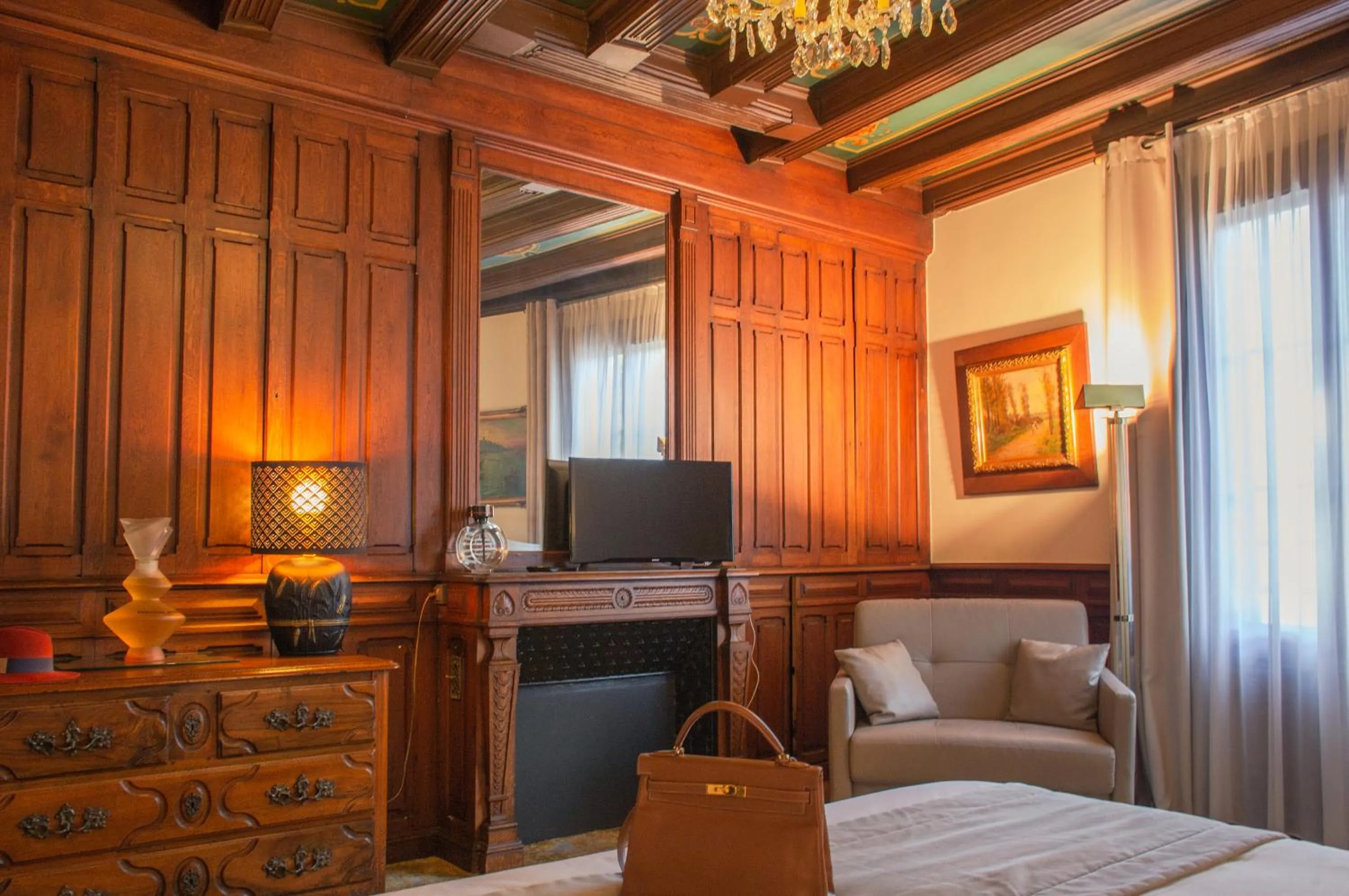 TV and multimedia in Hôtel Spa - Au Charme Rabelaisien