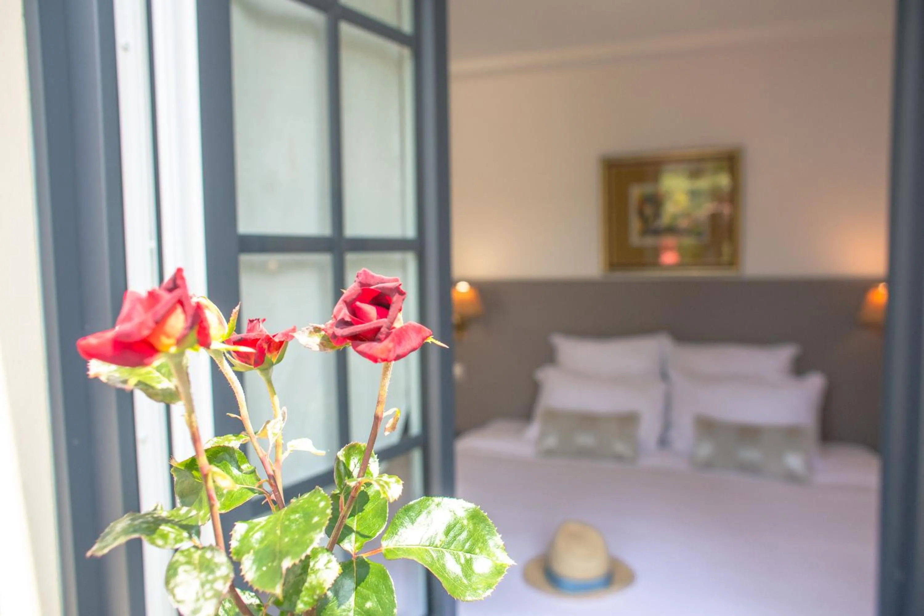 Decorative detail in Hôtel Spa - Au Charme Rabelaisien