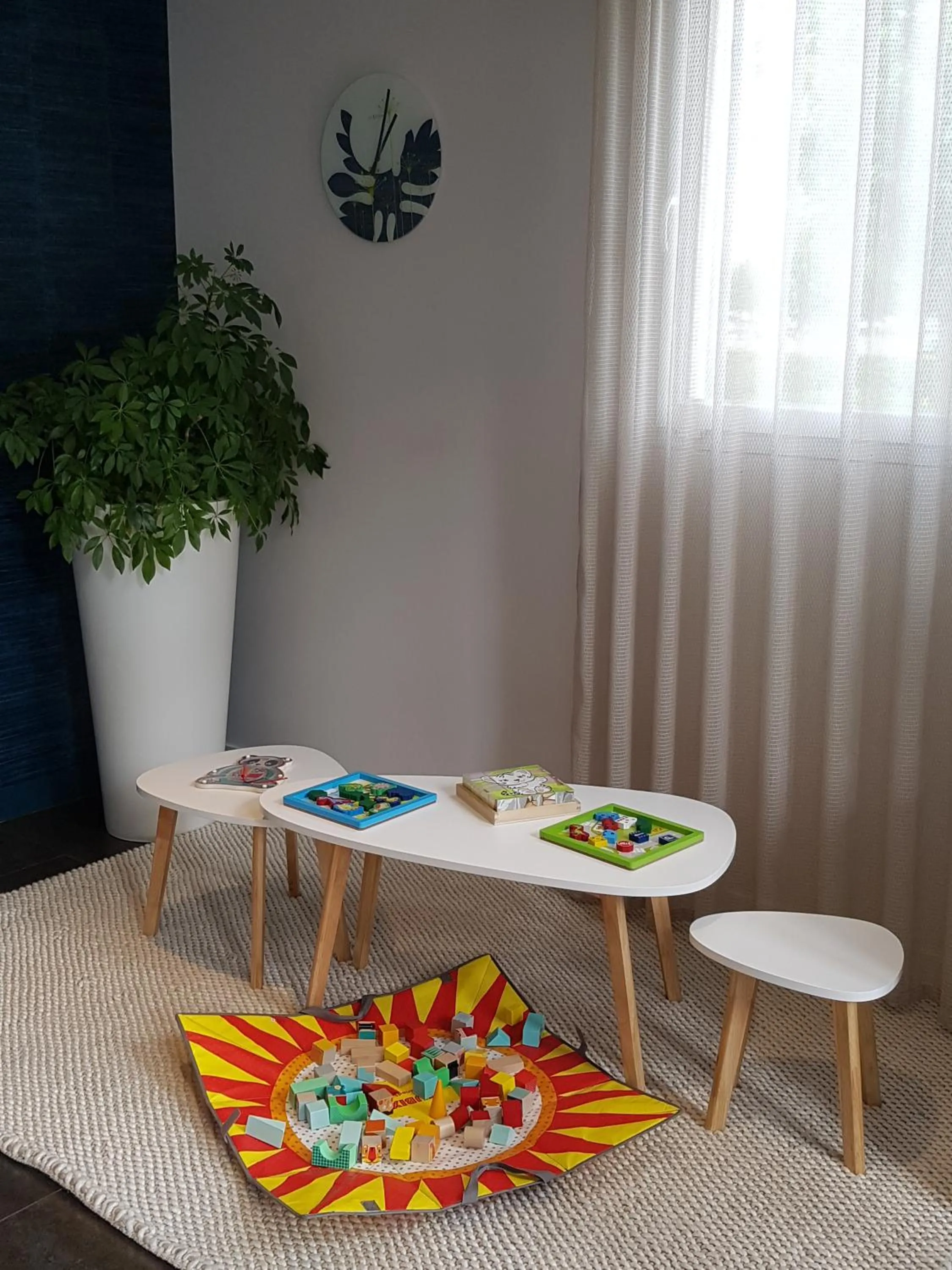 Children play ground in ibis Styles Compiegne