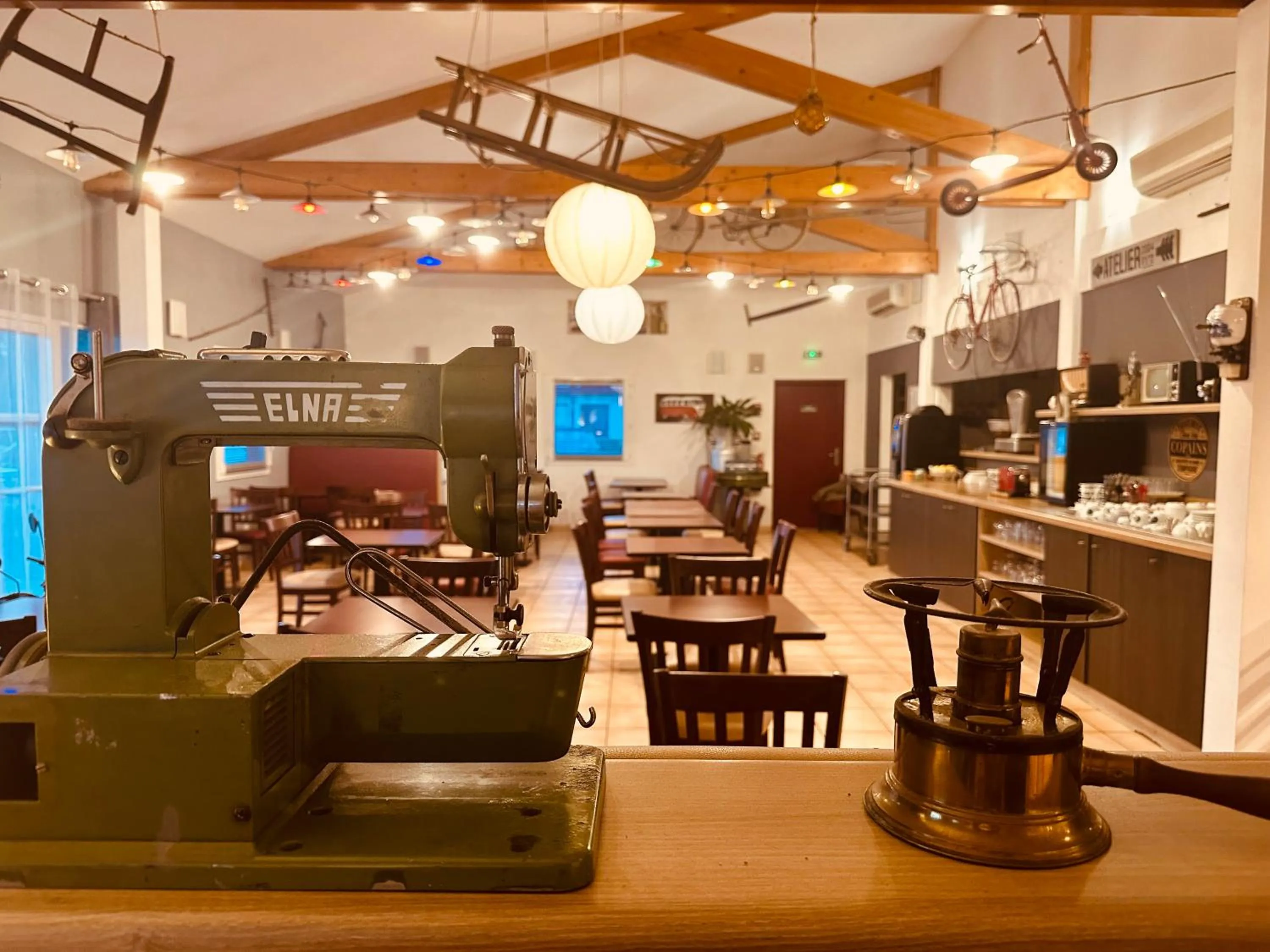 Lobby or reception in Everhotel route64 Tarbes-Ibos