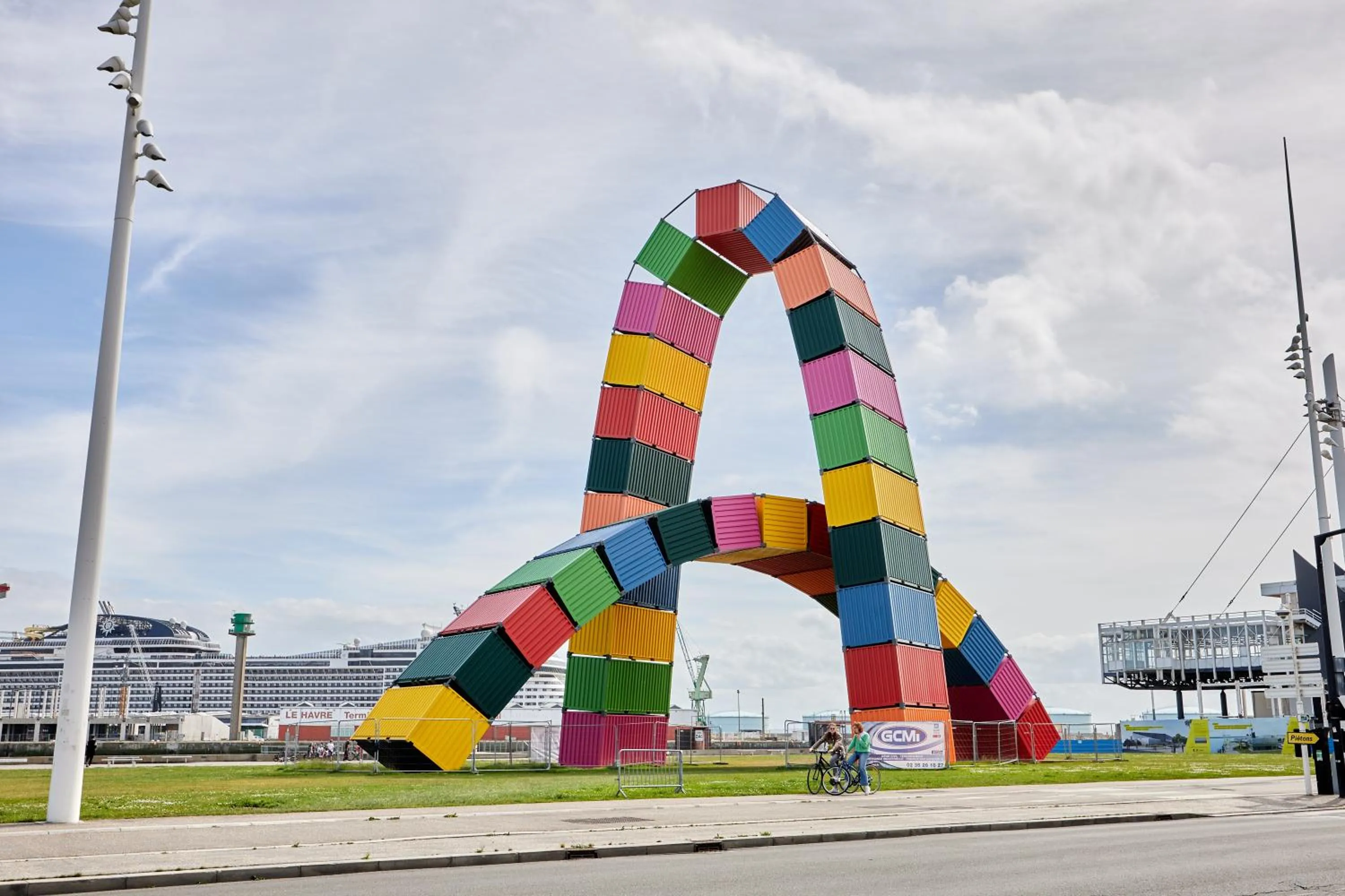 City view in Hôtel Richelieu, Le Havre Centre-Ville, Perret