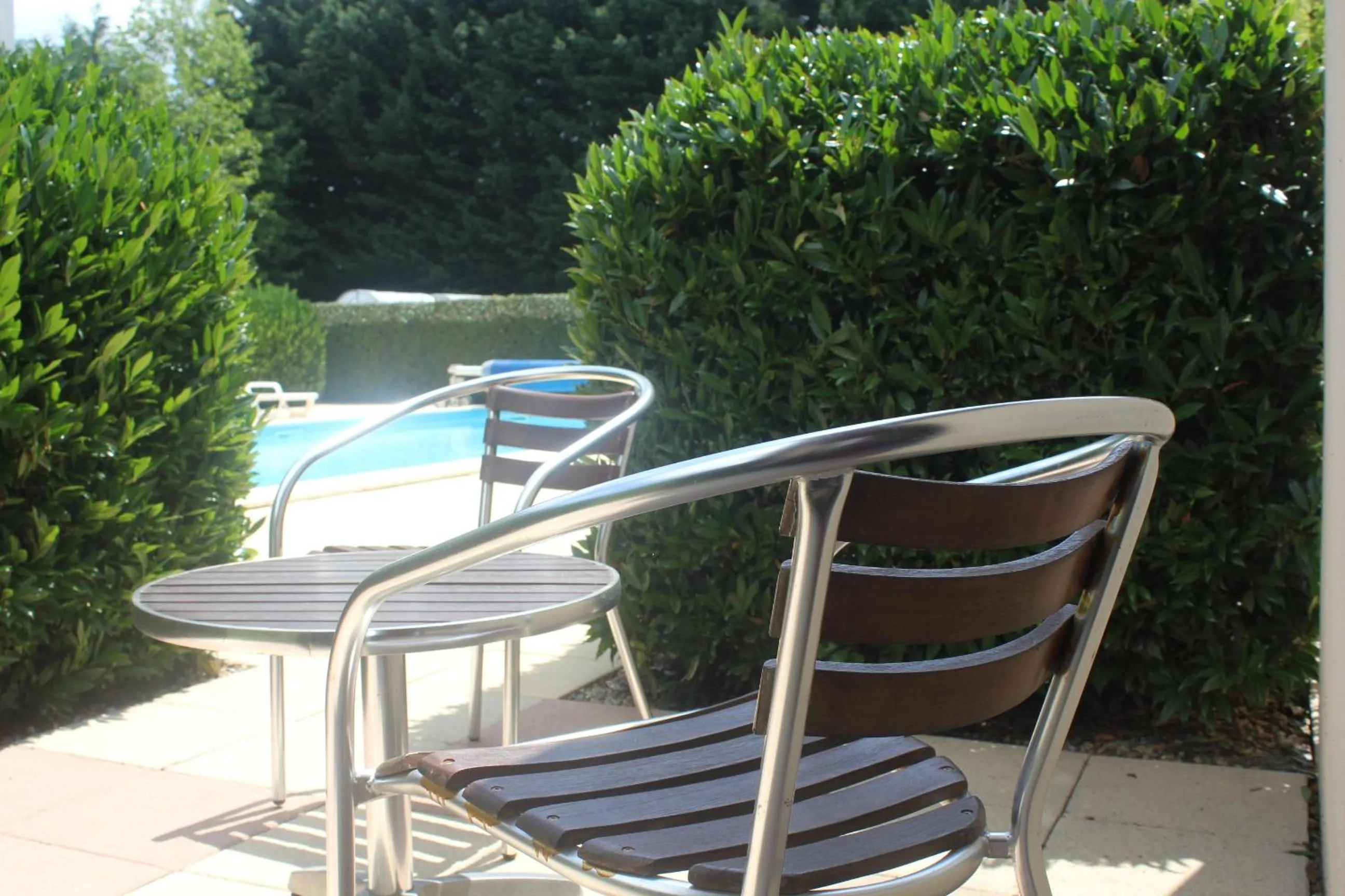 Garden in Les Dineux Village