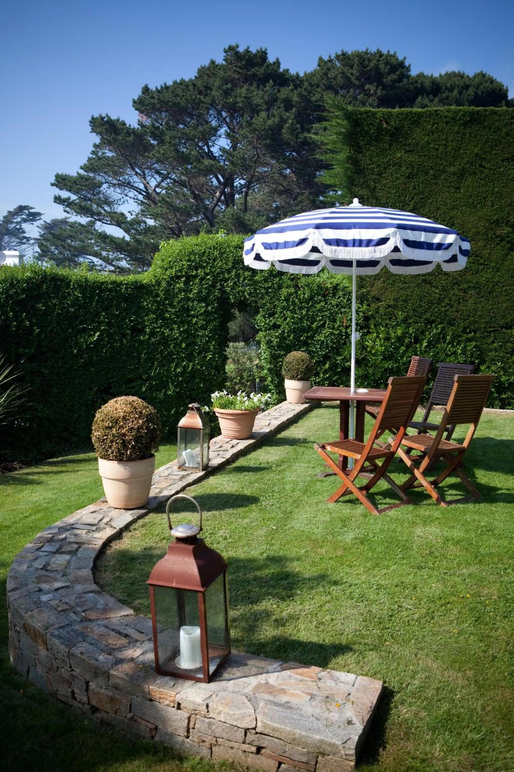 Garden in Manoir de Lan Kérellec